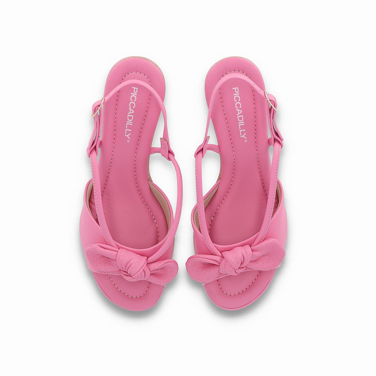 Slingback Piccadilly Alice Anabela Alto Rosa 3