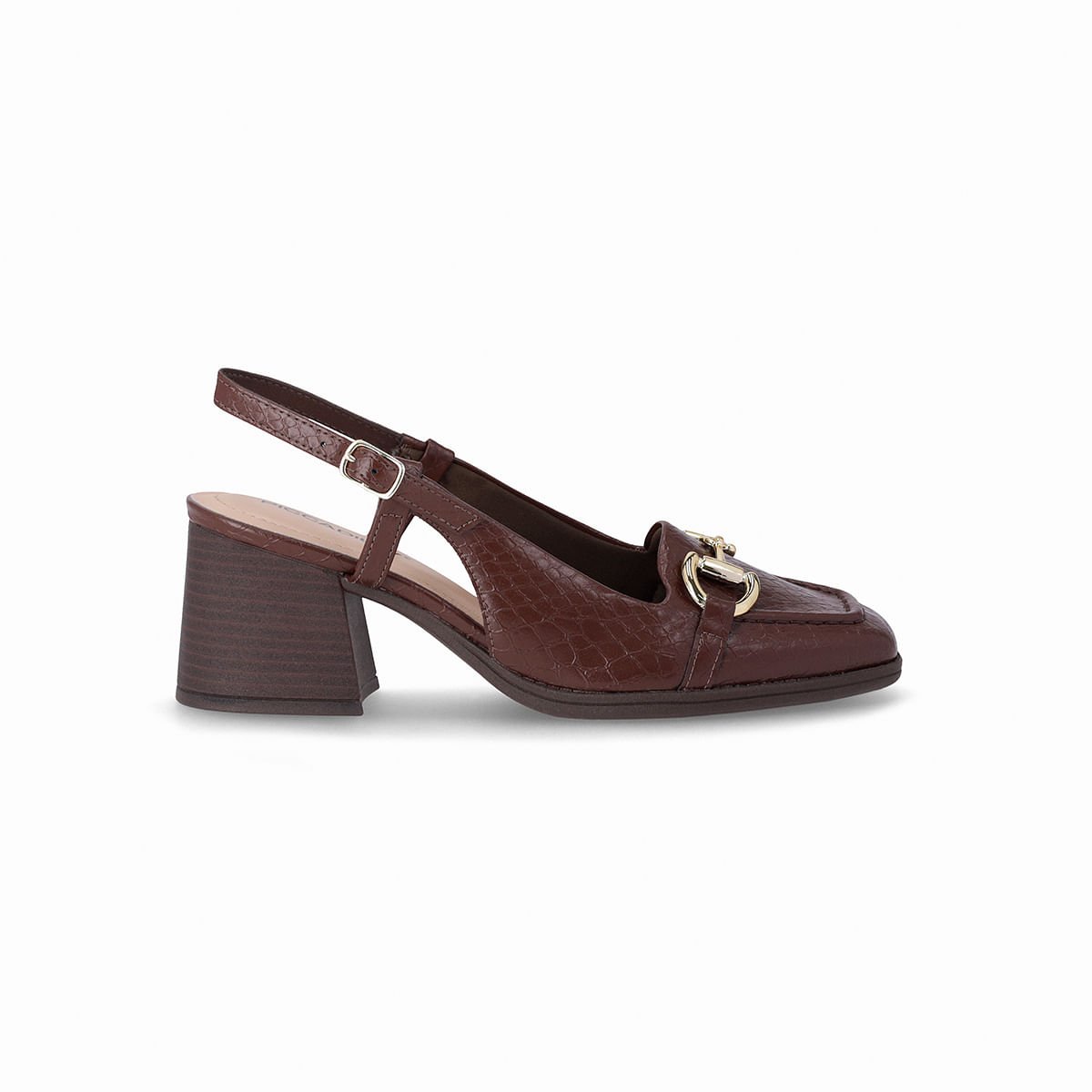 Slingback Cassiana Salto Médio Pinhao