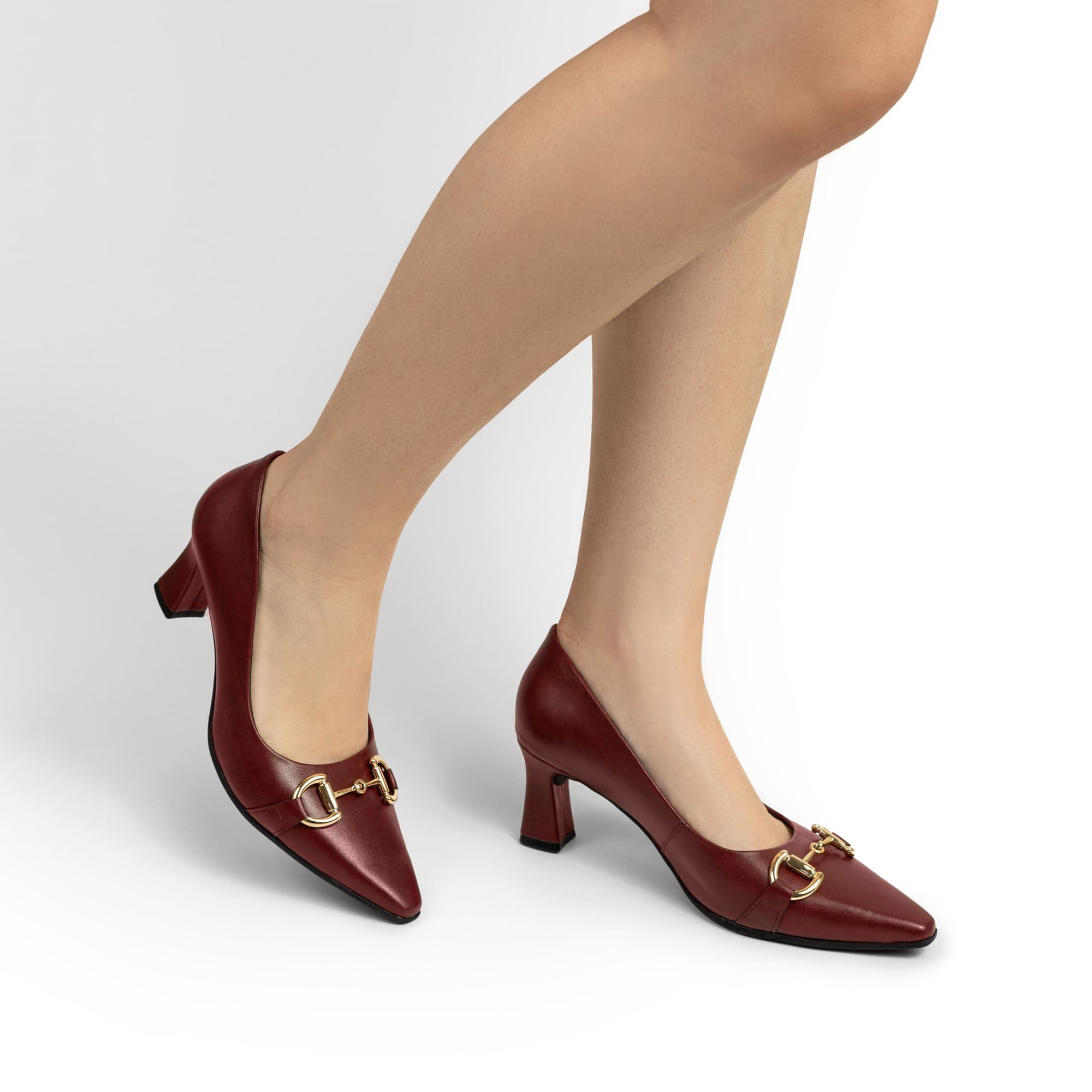 Scarpin Irene Salto Alto Ruby Vermelho 5