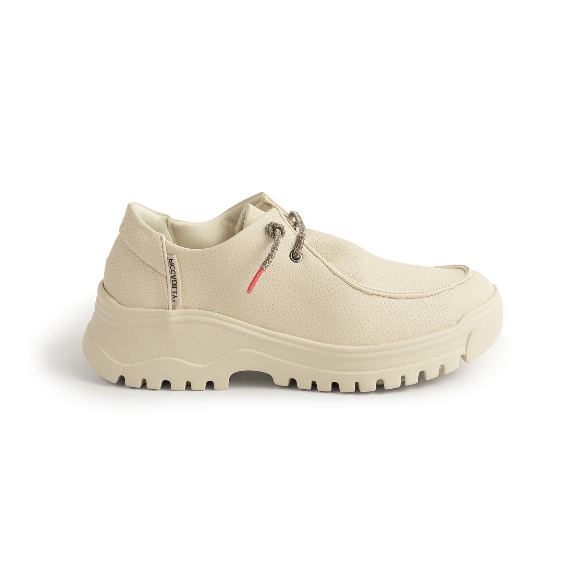 Tênis Lana Salto Médio Off White