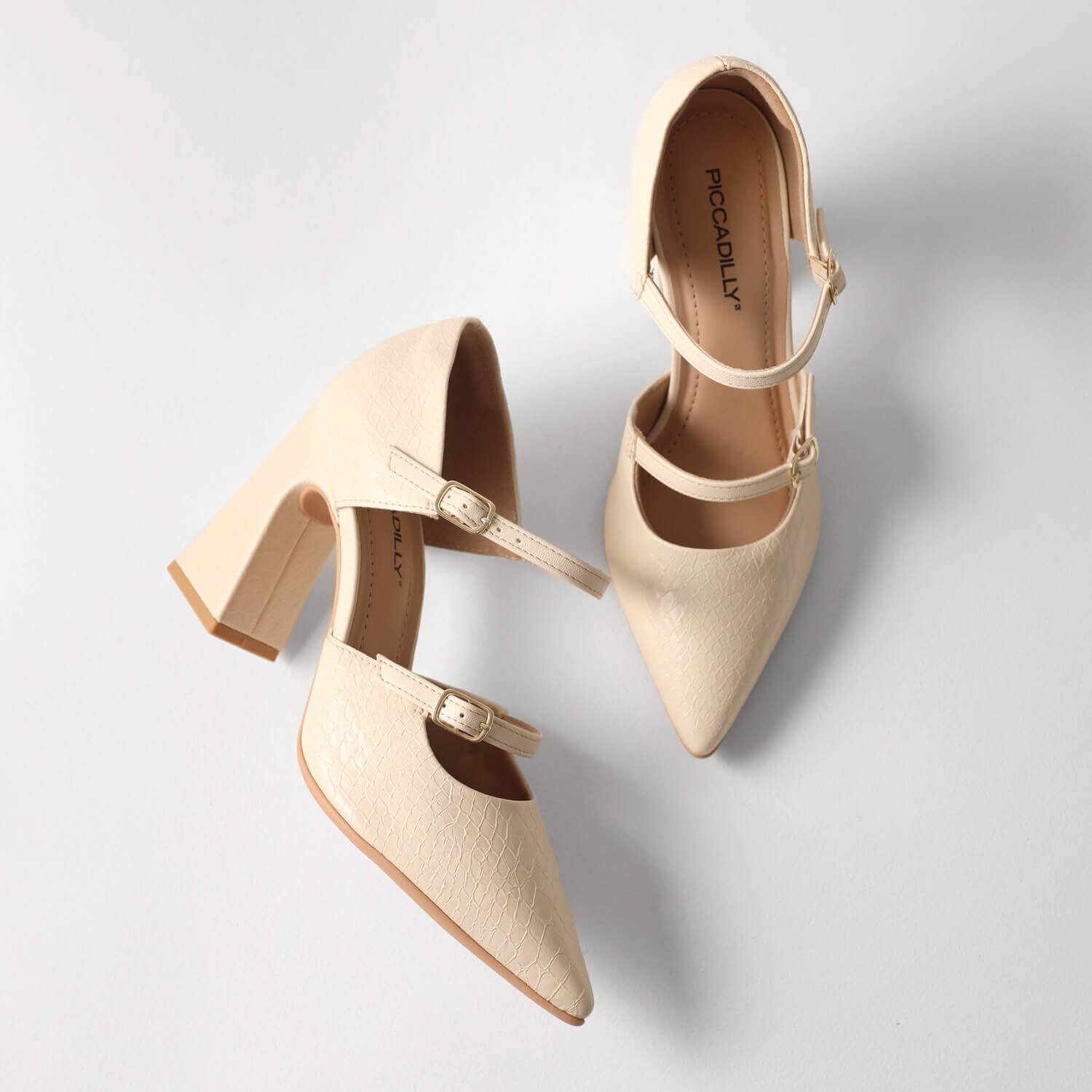 Sapato Boneca Silvana Salto Alto Off White Branco 4