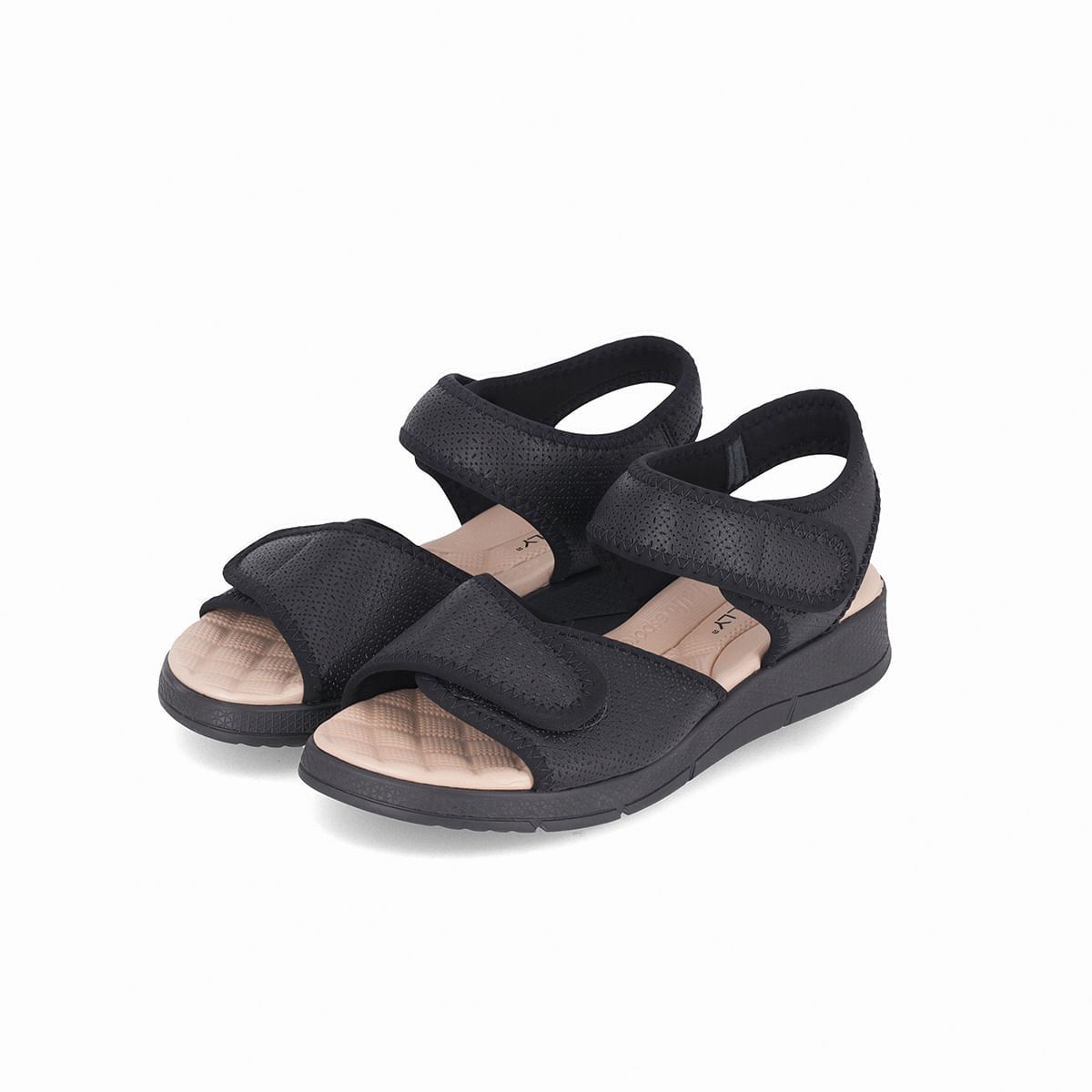 Papete Esporão Anabela Preto Preto 2