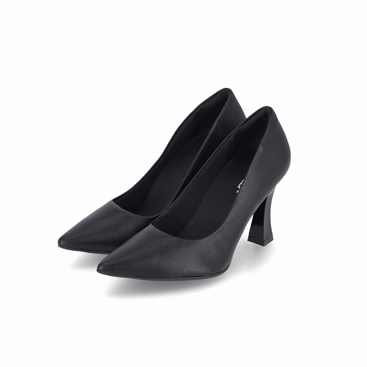 Scarpin Silvana Salto Alto Preto Preto 2
