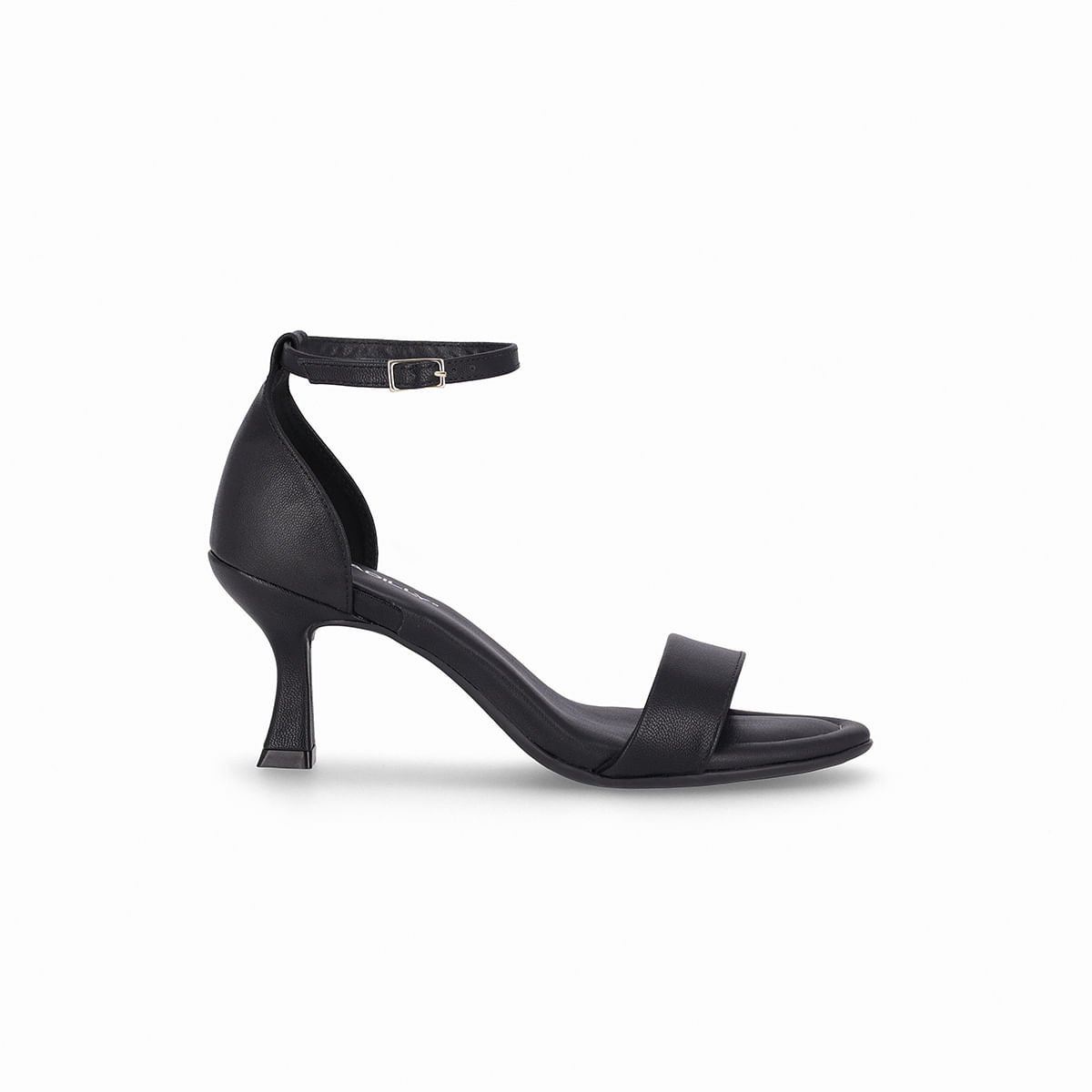 Sandália Andreia Salto Alto Preto Preto 1