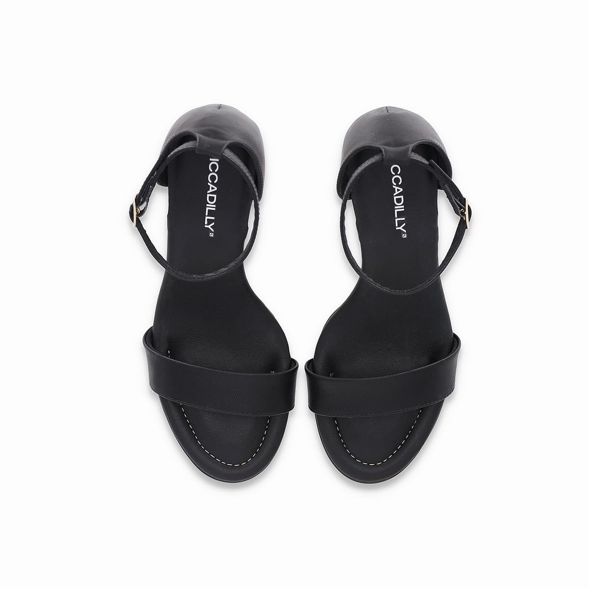 Sandália Andreia Salto Alto Preto Preto 3