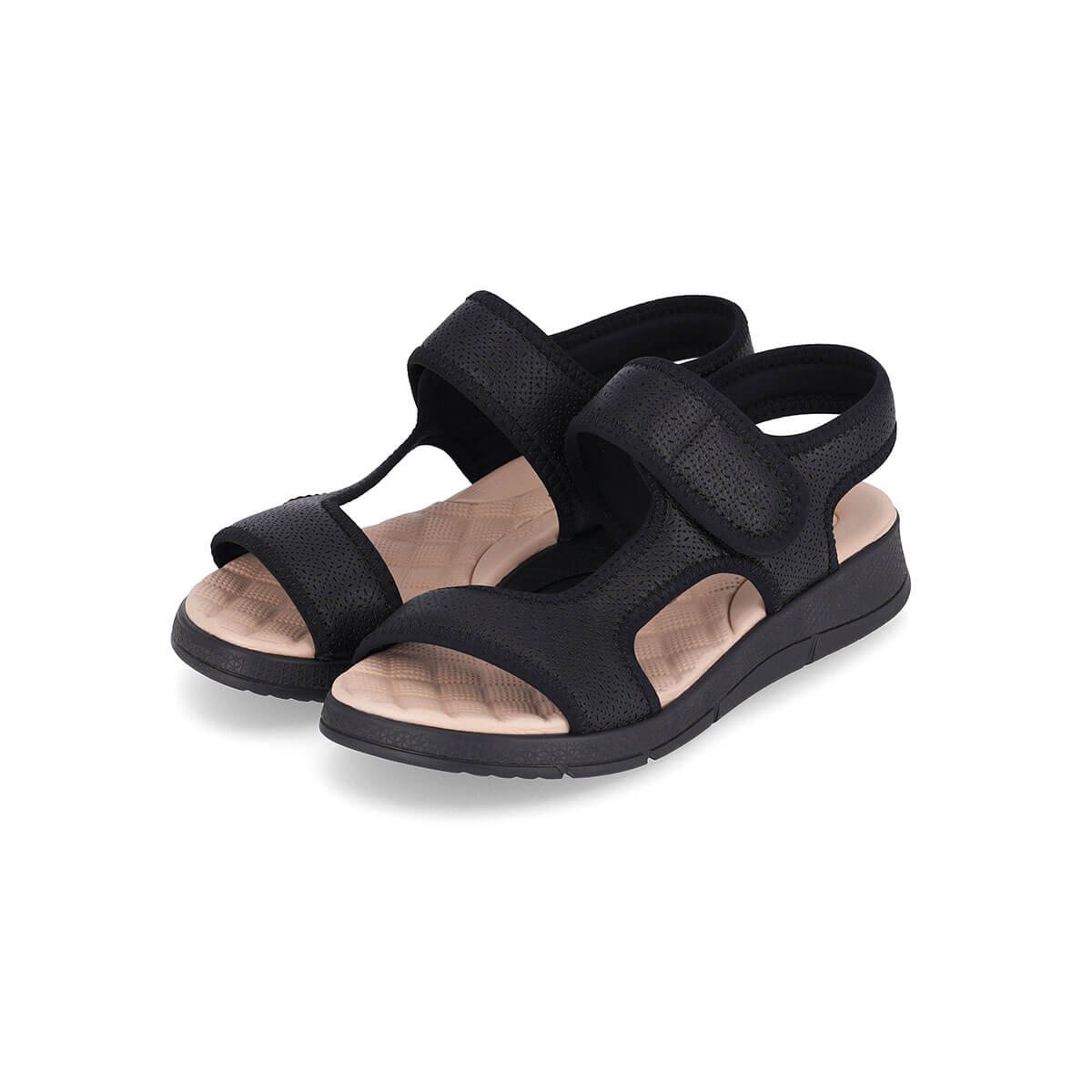 Papete Esporão Anabela Preto Preto 2