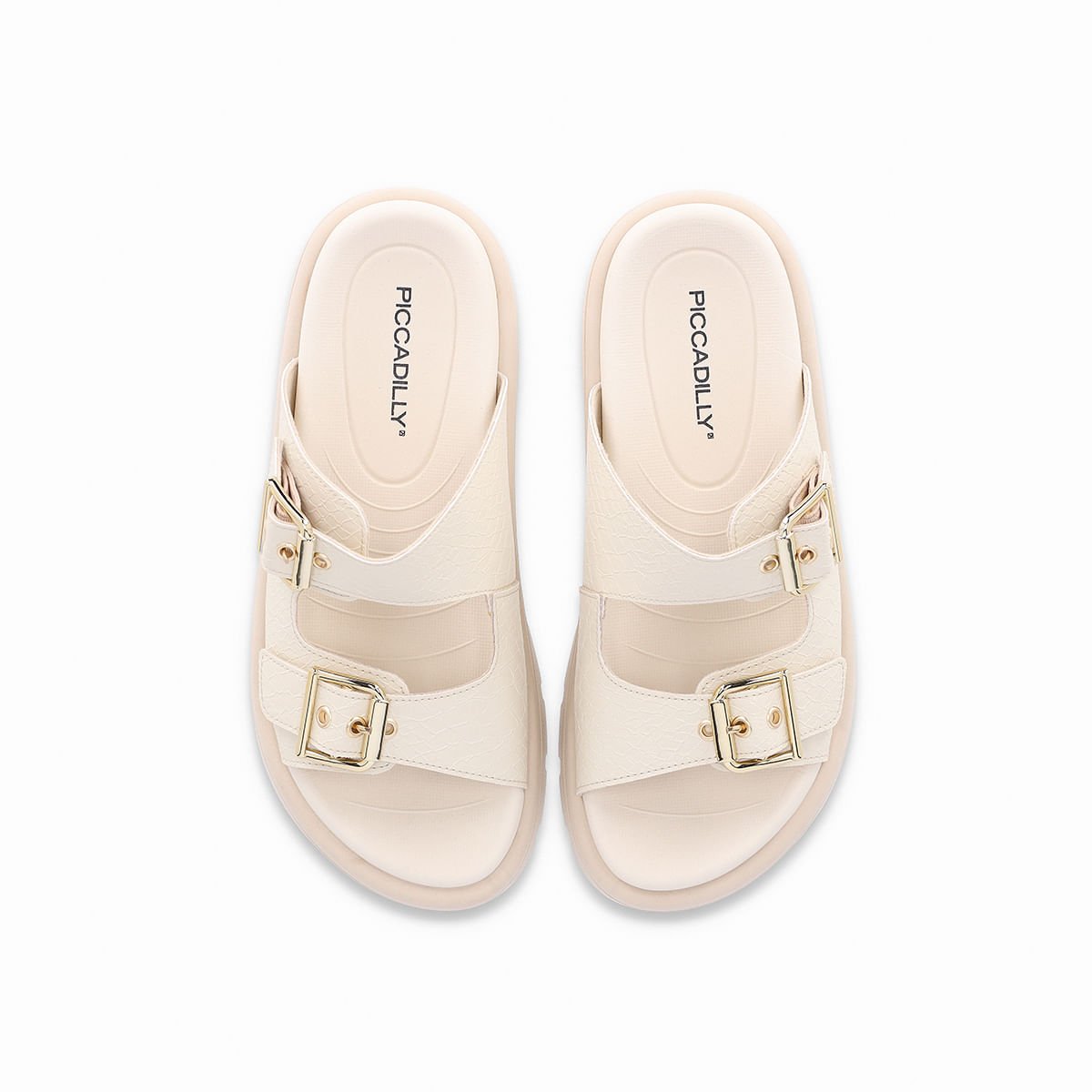 Tamanco Gabriela Anabela Off White Branco 3