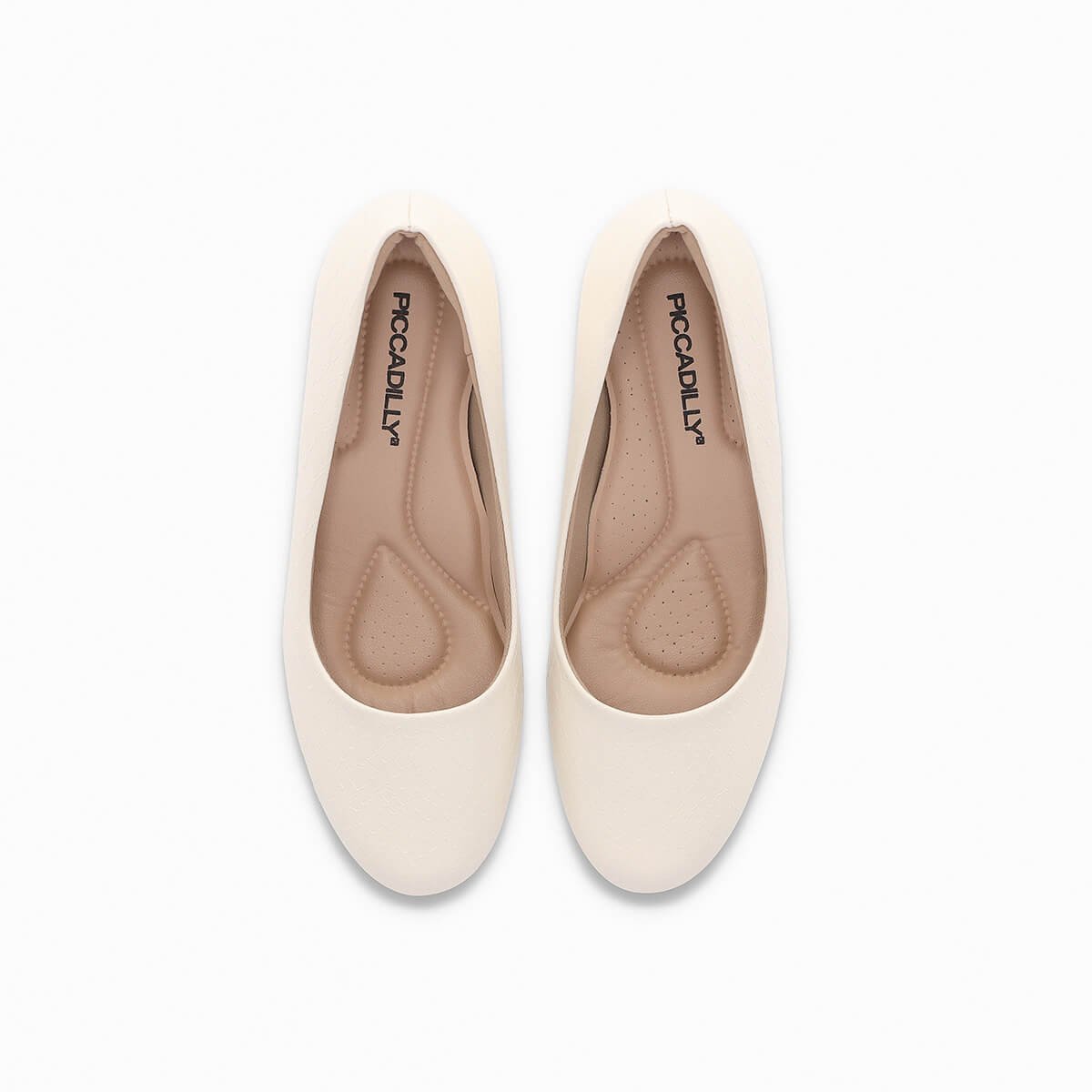 Scarpin Laura Salto Médio Off White Branco 3