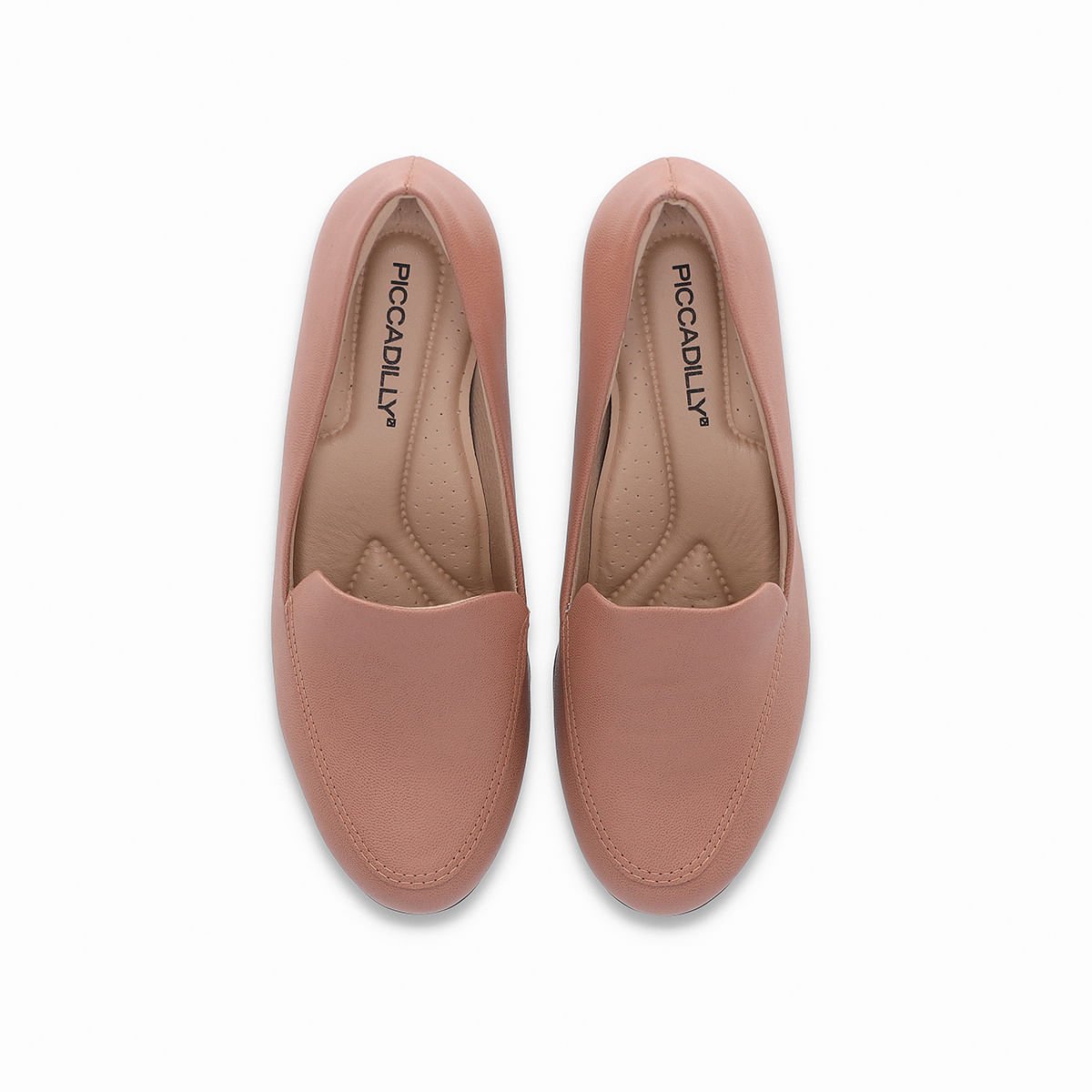 Loafer Laura Salto Médio Terracota Rosa 3
