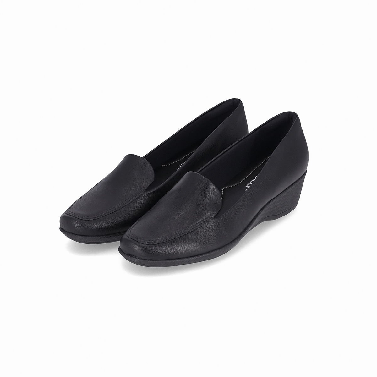 Loafer Ivone Anabela Médio Preto Preto 2