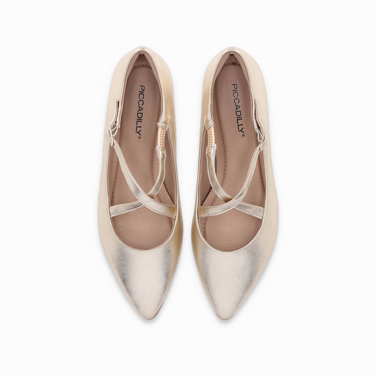 Sapatilha Boneca Ana Ouro Dourado 3