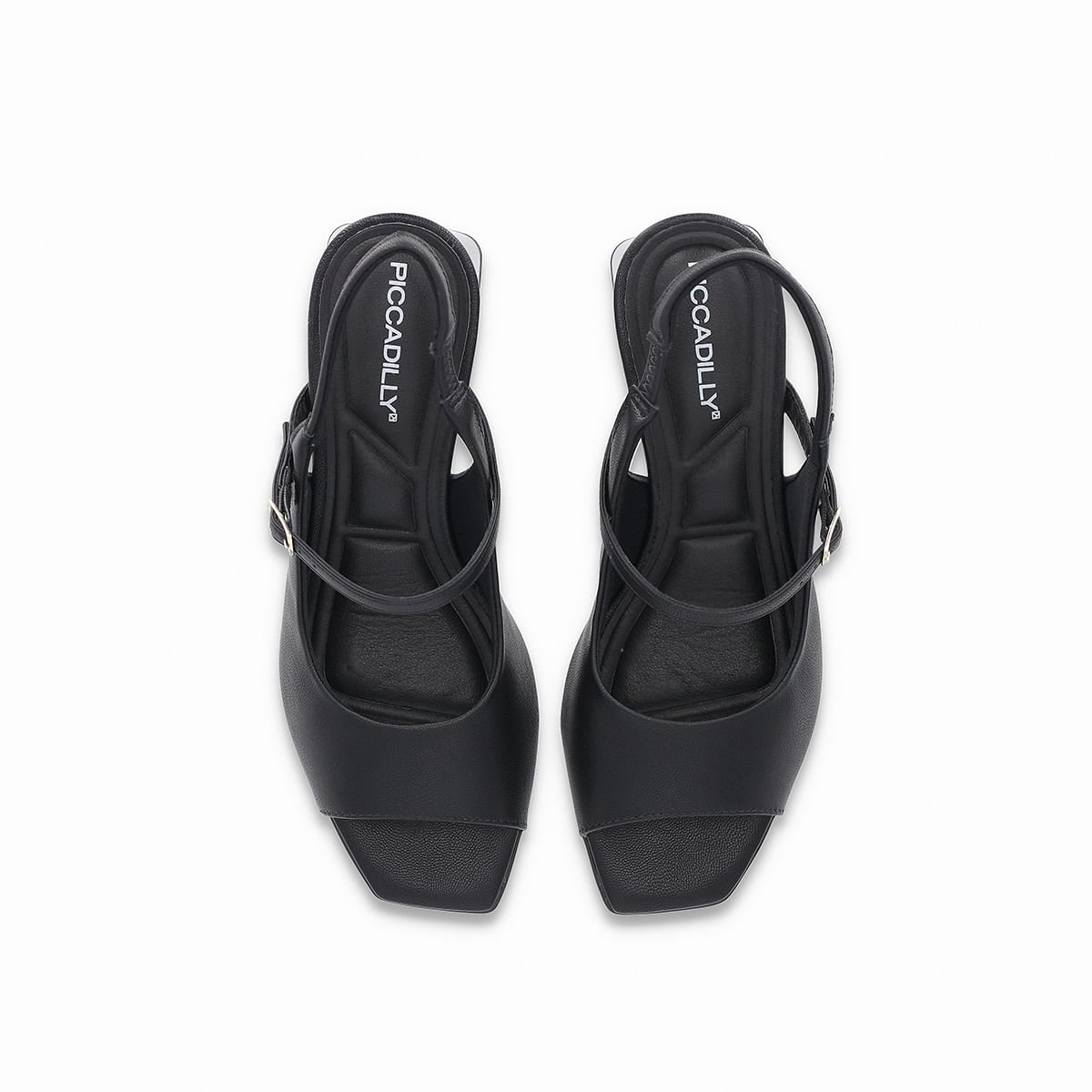 Sapato Slingback Renee Preto Preto 3