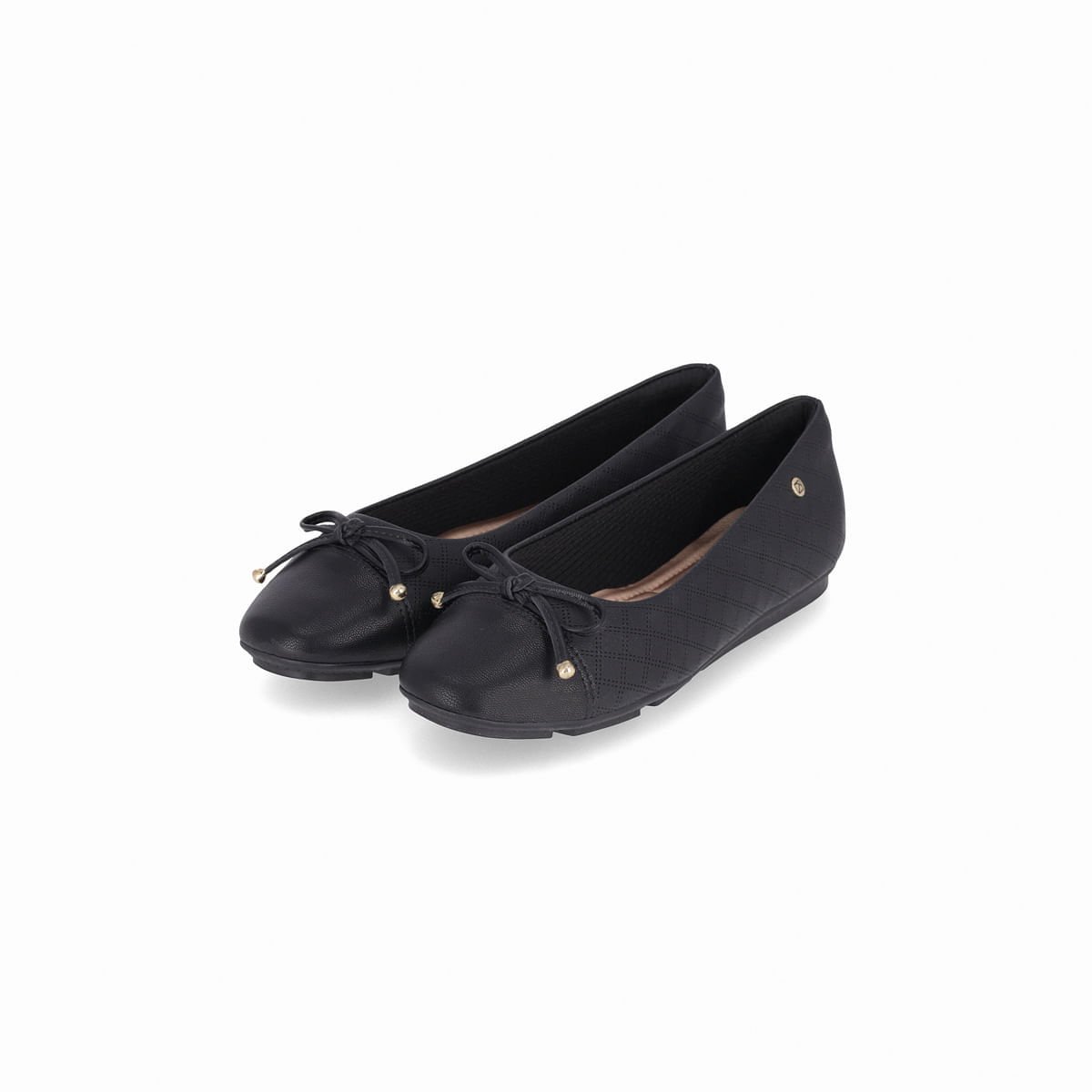PICCADILLY MAXI - Sapatilha Michele Salto Baixo Preto Preto 2