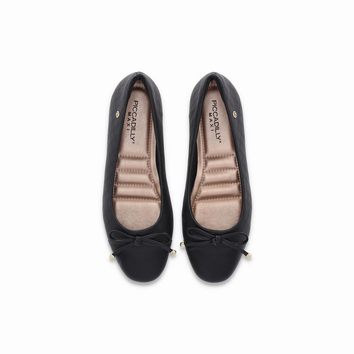 PICCADILLY MAXI - Sapatilha Michele Salto Baixo Preto Preto 3