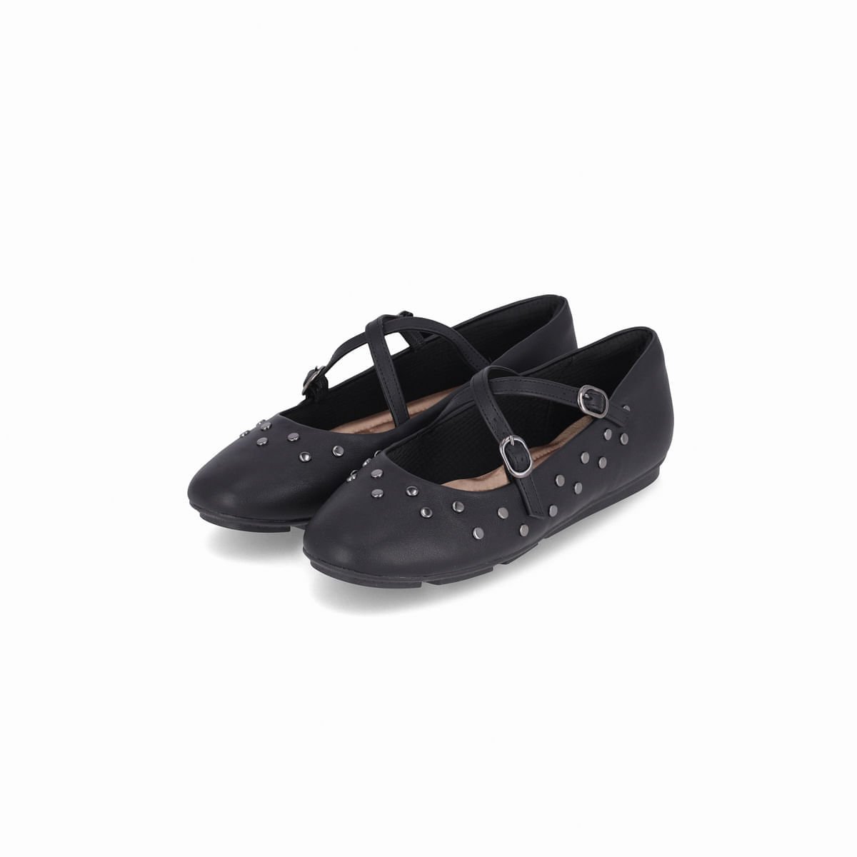 PICCADILLY MAXI - Sapatilha Michele Salto Baixo Preto Preto 2