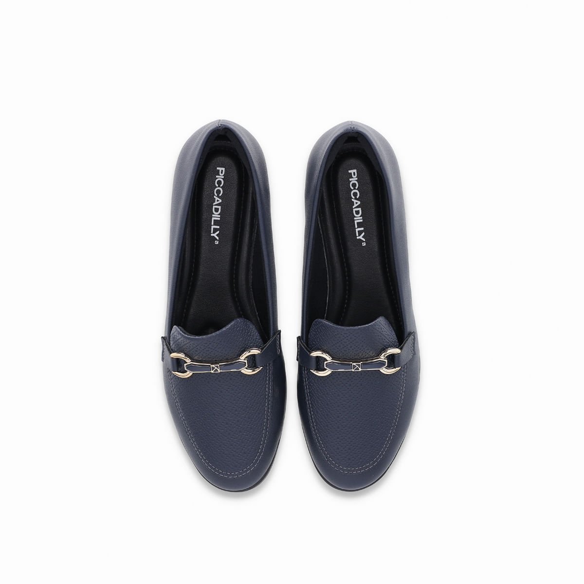 Loafer Sandy Anabela Baixo Navy Navy 3