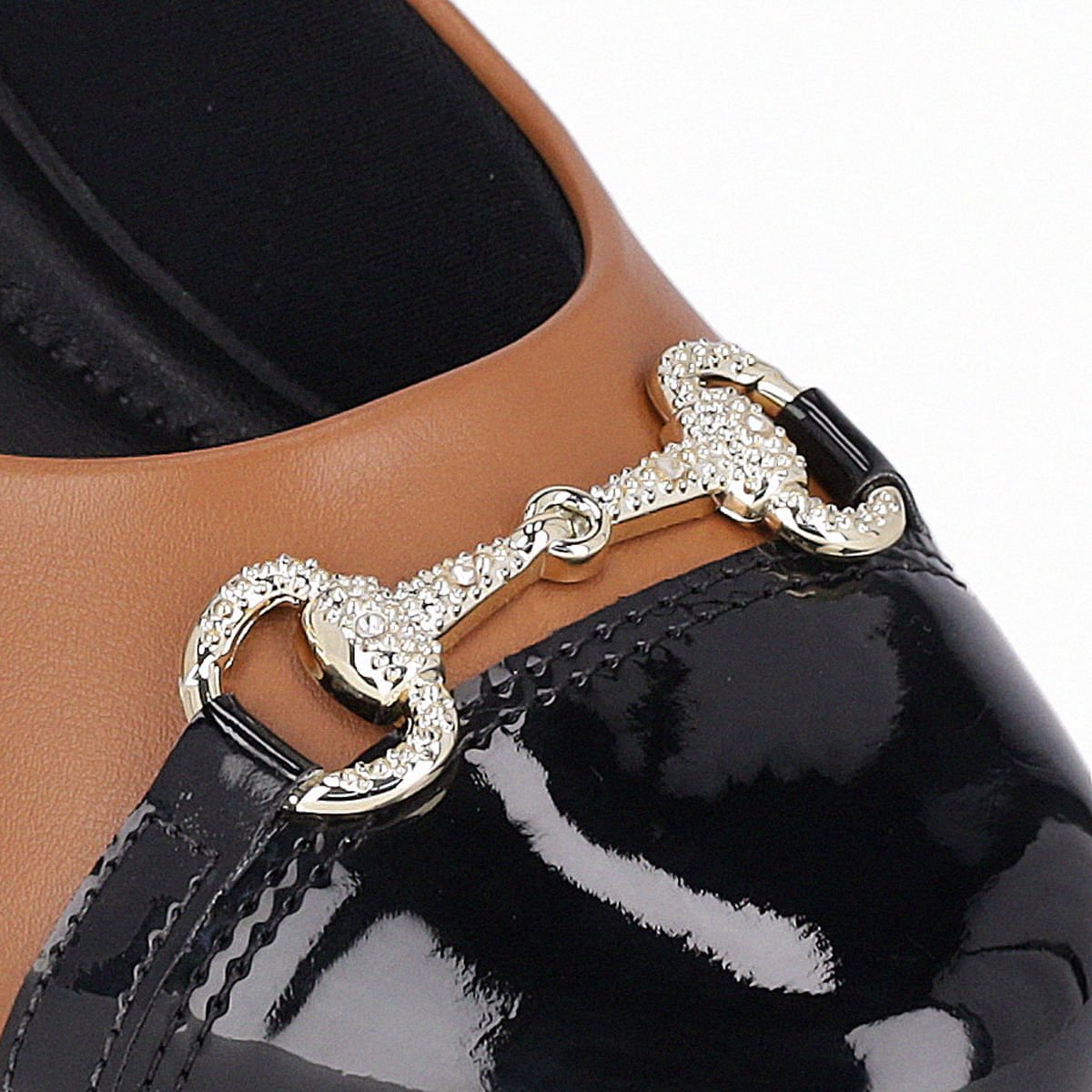 Sapato Jaqueline Salto Baixo Mascavo Mascavo 4