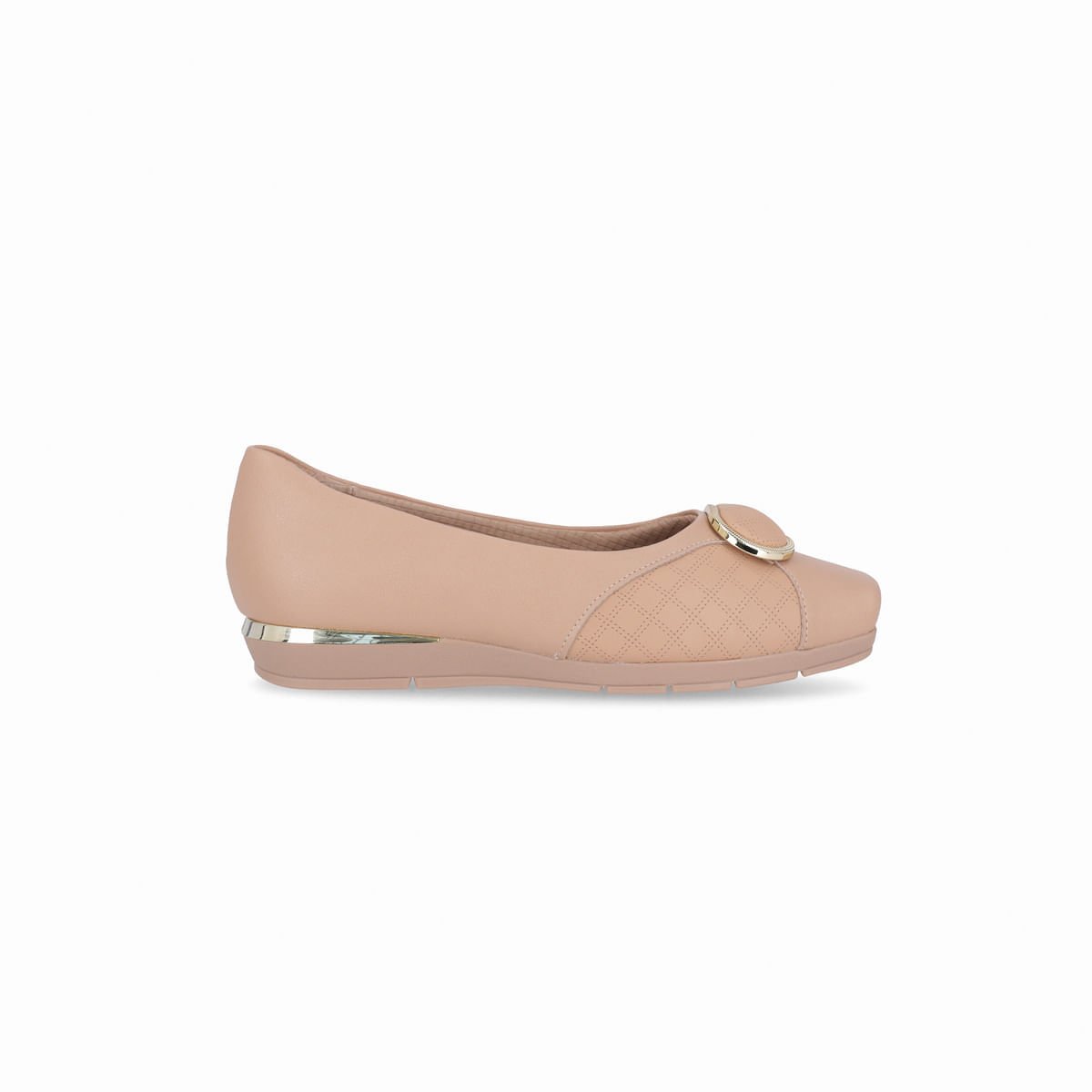 PICCADILLY MAXI -Loafer Fernanda Salto Baixo Conhaque Conhaque