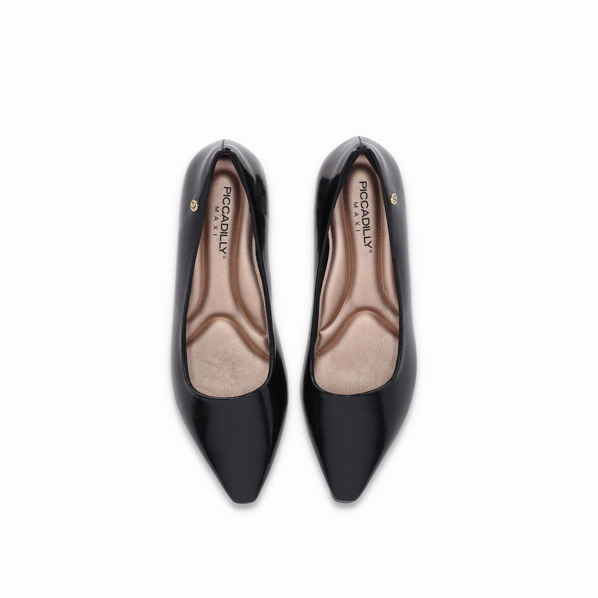 PICCADILLY MAXI - Sapato Silvia Salto Baixo Preto Preto 3