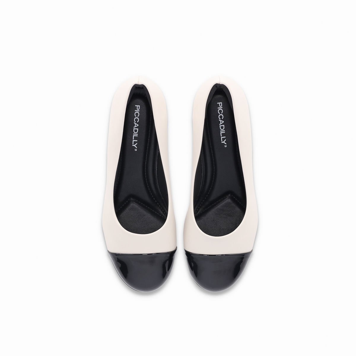 Sapato Jaqueline Salto Baixo Off White Off White 3