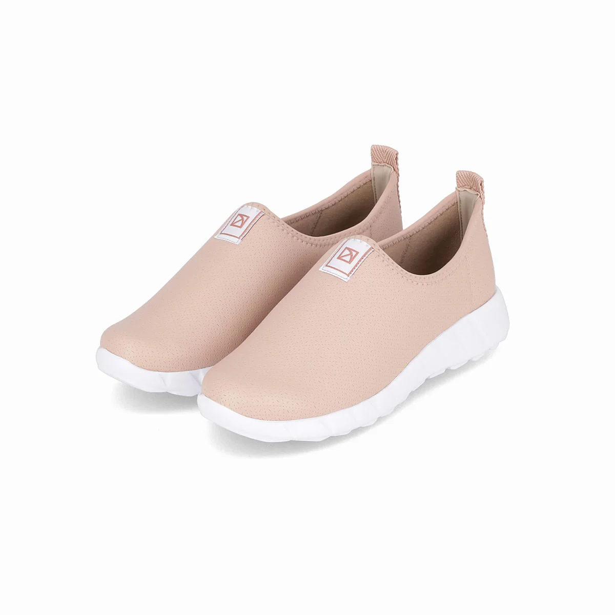 Tênis Fabi Rasteira Rose Rosê 2