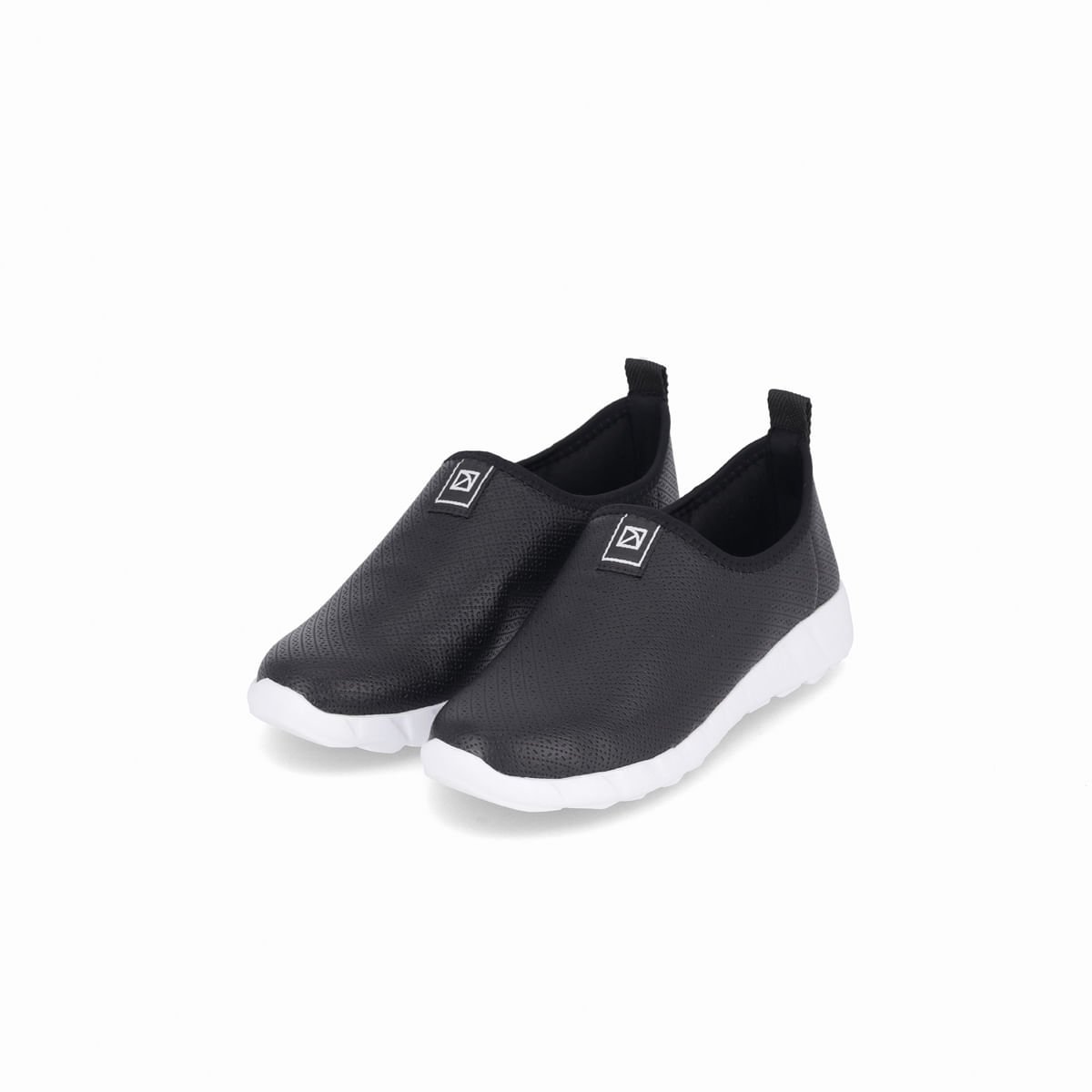 Tênis Fabi Rasteira Preto Preto 2