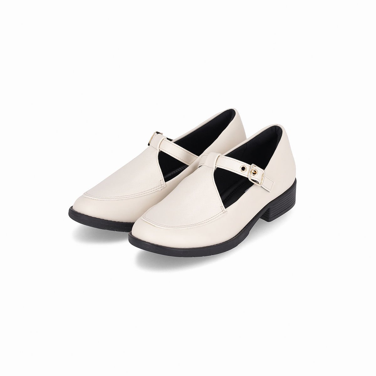 Sapato Leci Salto Baixo Off White Off White 2