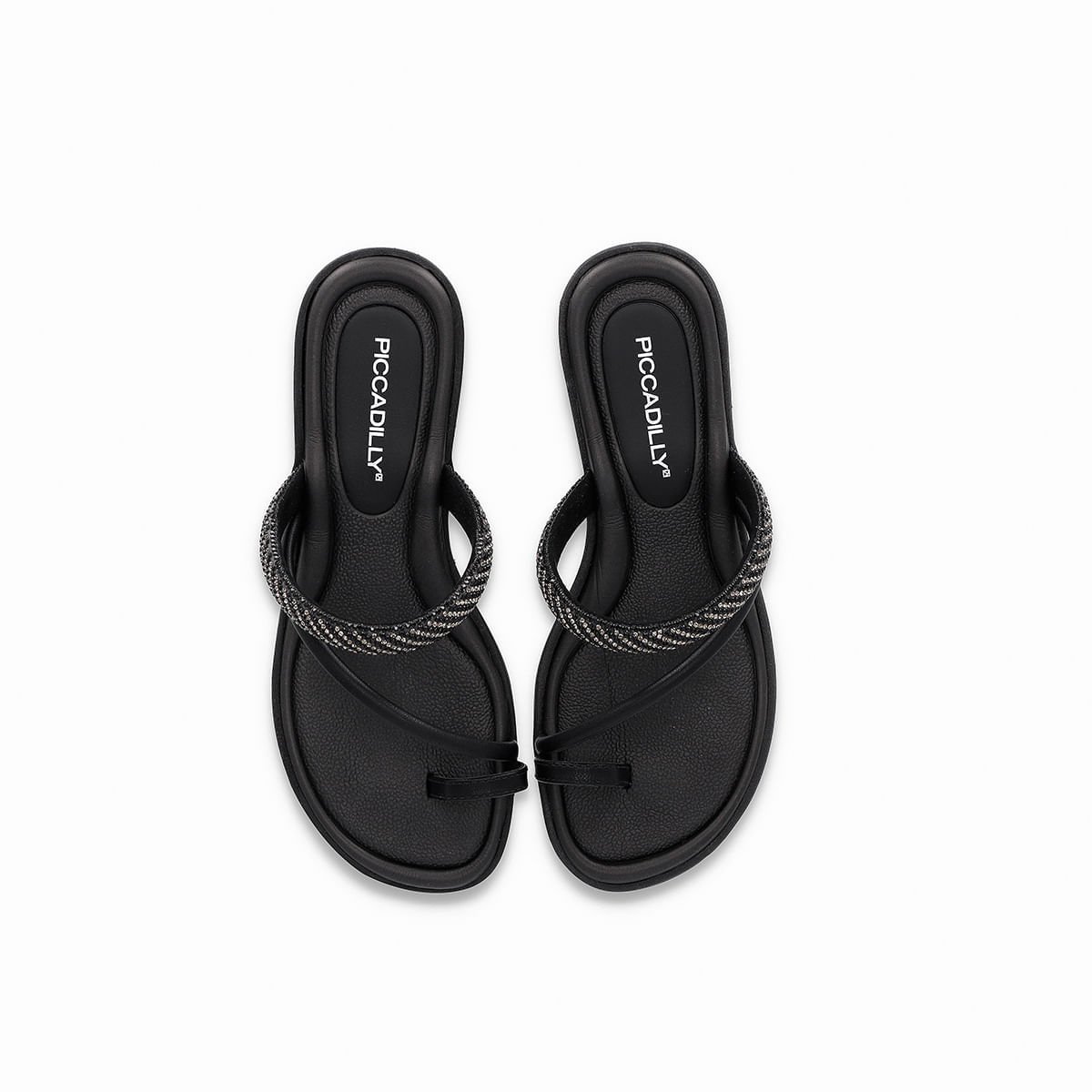 Tamanco Taila Salto Baixo Preto Preto 3