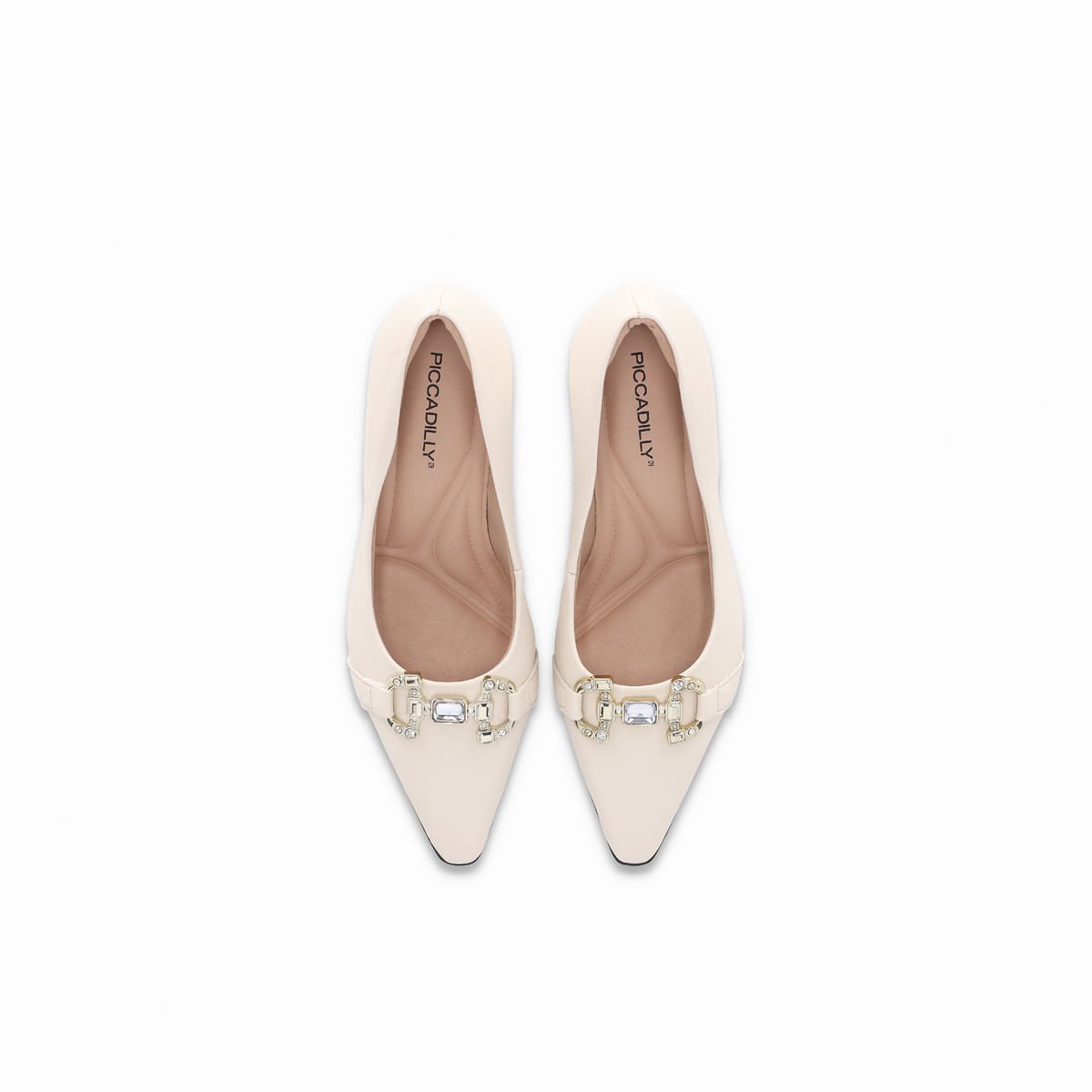 Scarpin Irene Salto Alto Off White 3