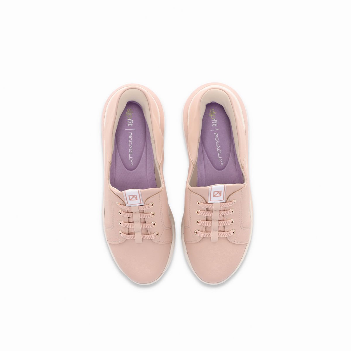 Tênis SlipFit Salto Médio Rose Rosa 3