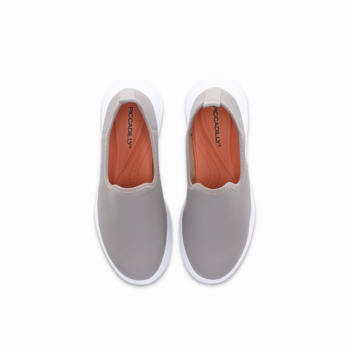 Tênis Fascite Anabela Médio Cinza Cinza 3