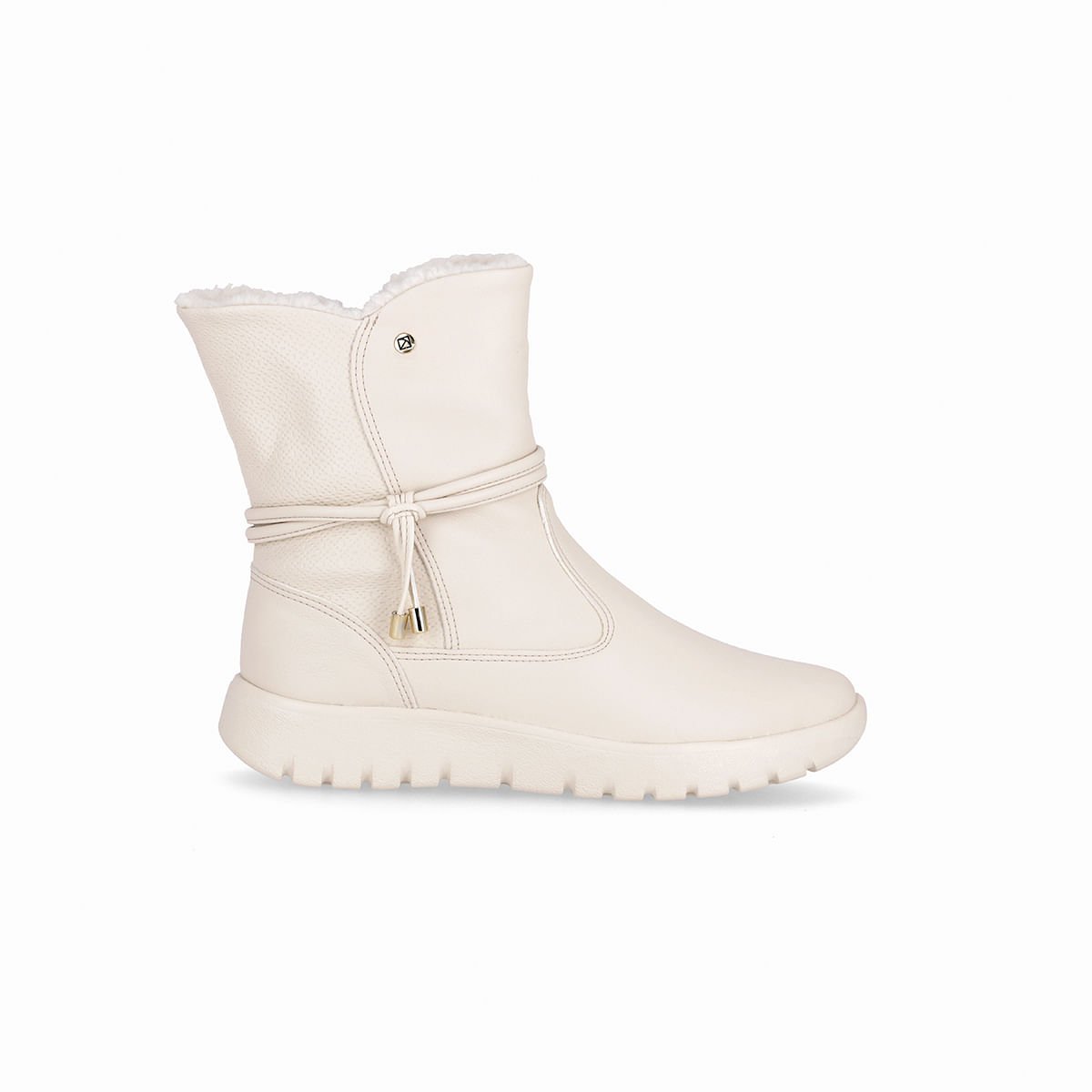 Bota Vicky Cano Curto Salto Baixo Off White Off White 1