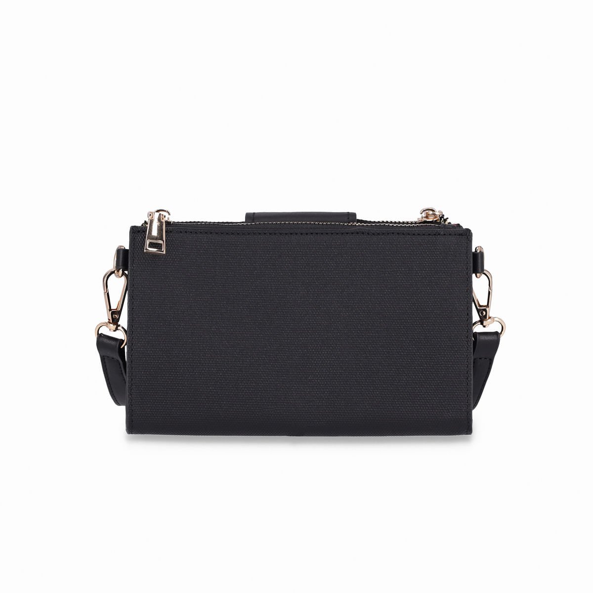 Bolsa Elisa Tiracolo Pequena Preto Preto 4