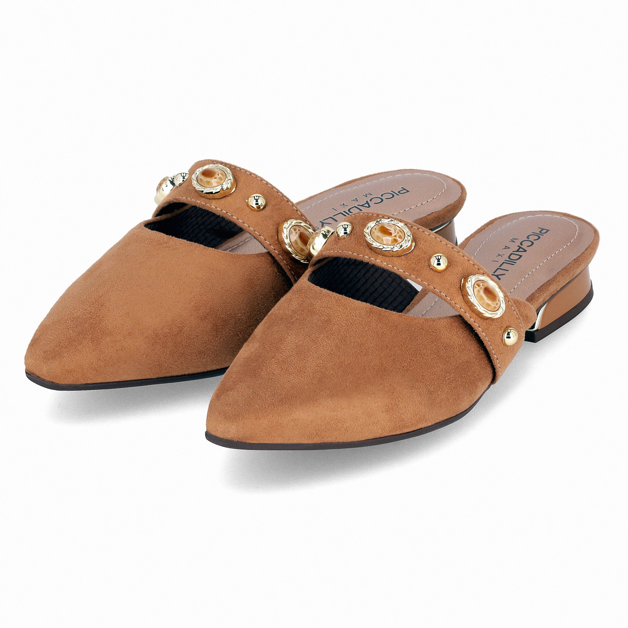 PICCADILLY MAXI - Sapato Mule Silvia Salto Baixo Mascavo Mascavo 2
