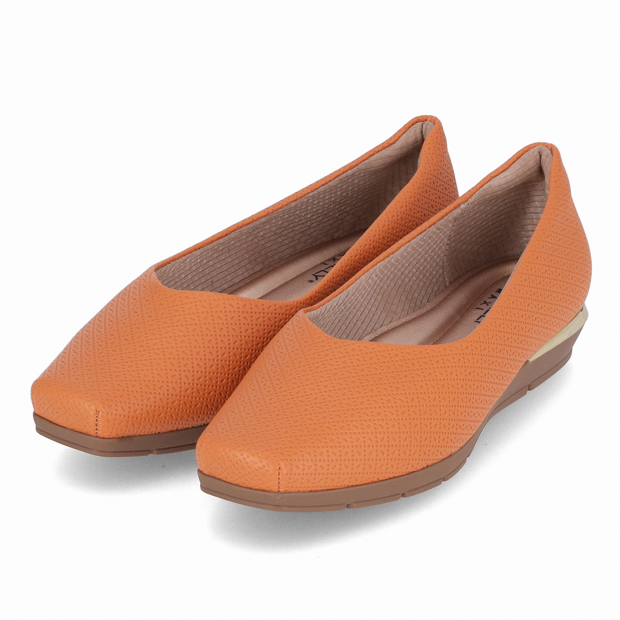 PICCADILLY MAXI - Sapatilha Fernanda Salto Baixo Laranja Laranja 2