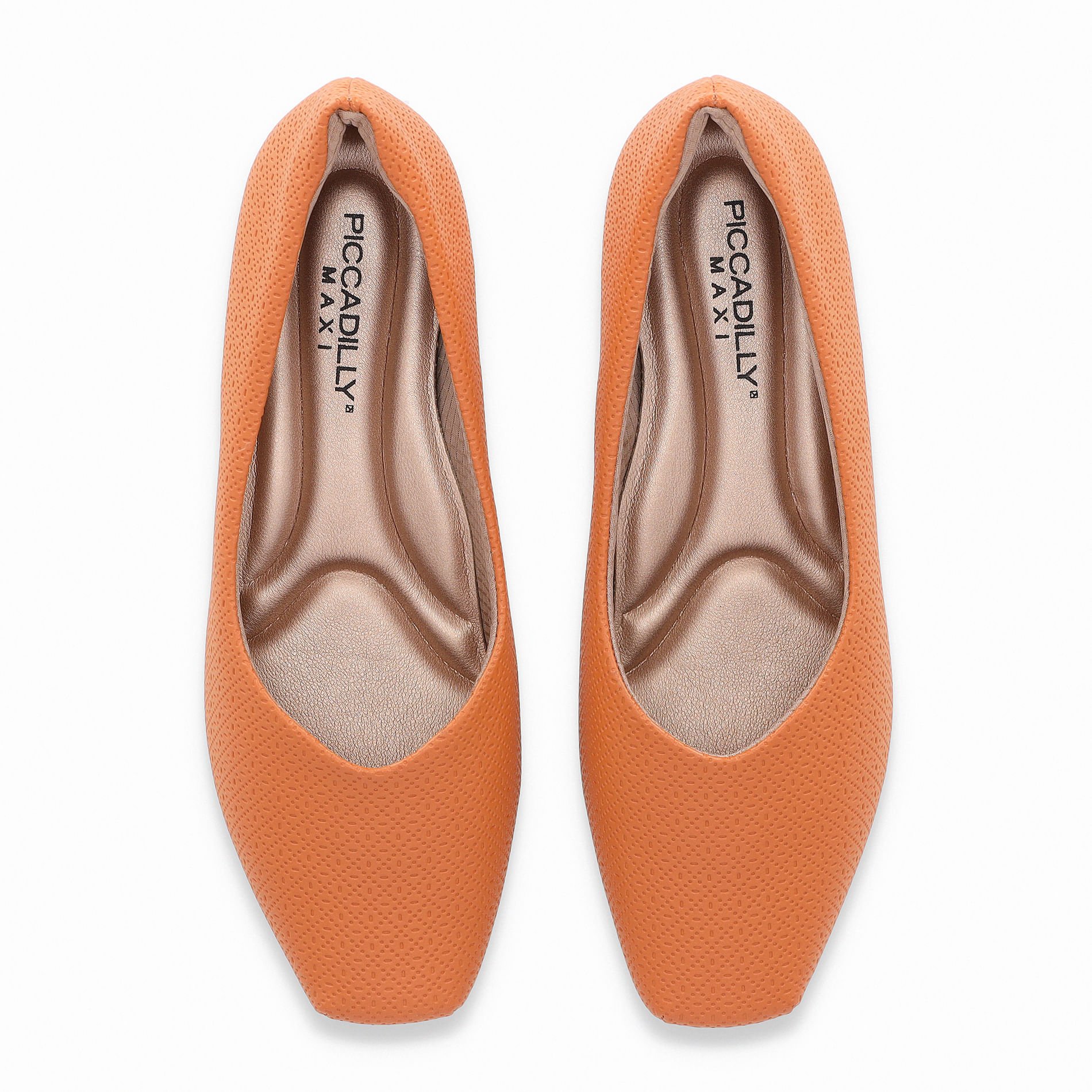 PICCADILLY MAXI - Sapatilha Fernanda Salto Baixo Laranja Laranja 4