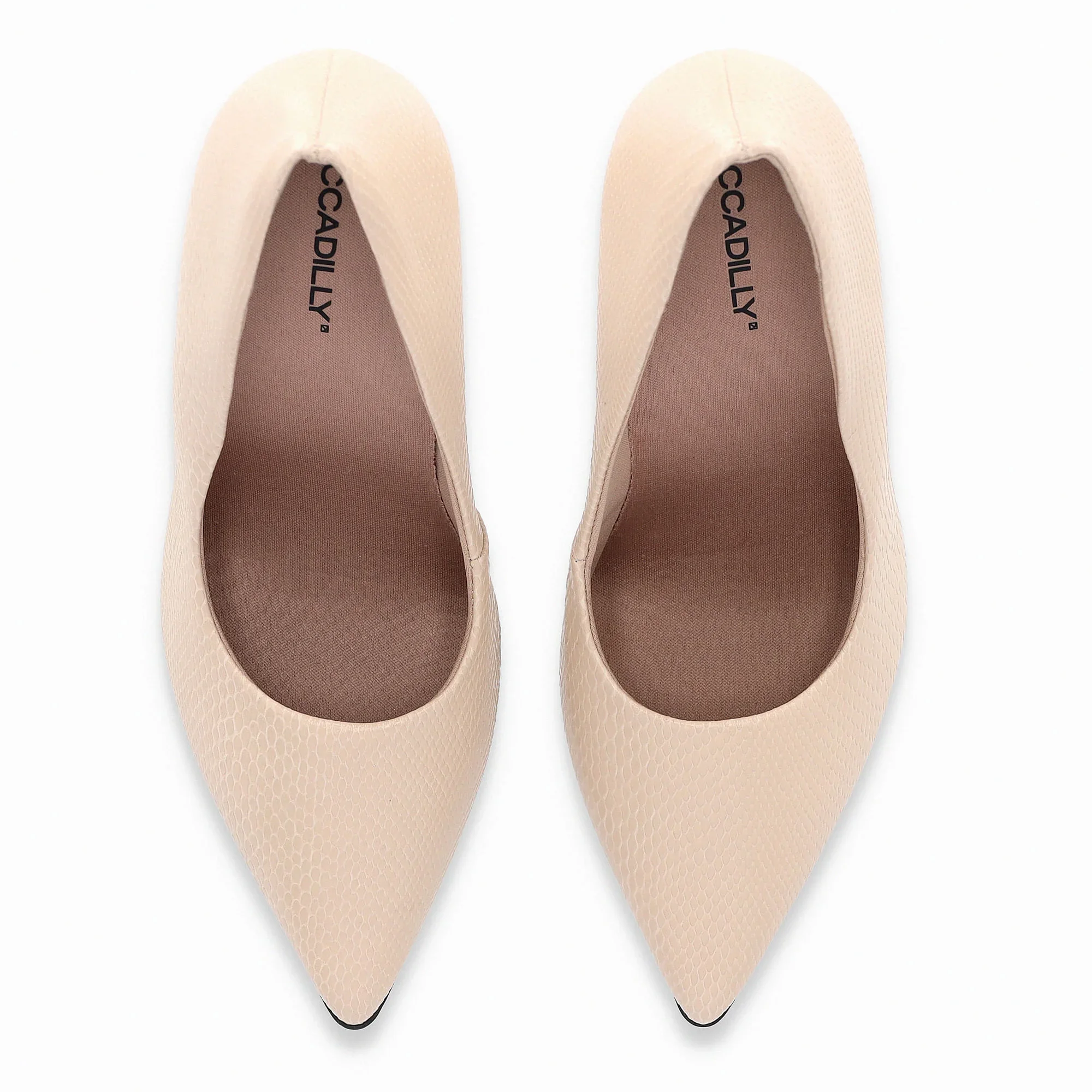 Scarpin Silvana Salto Alto Brule Off White 5