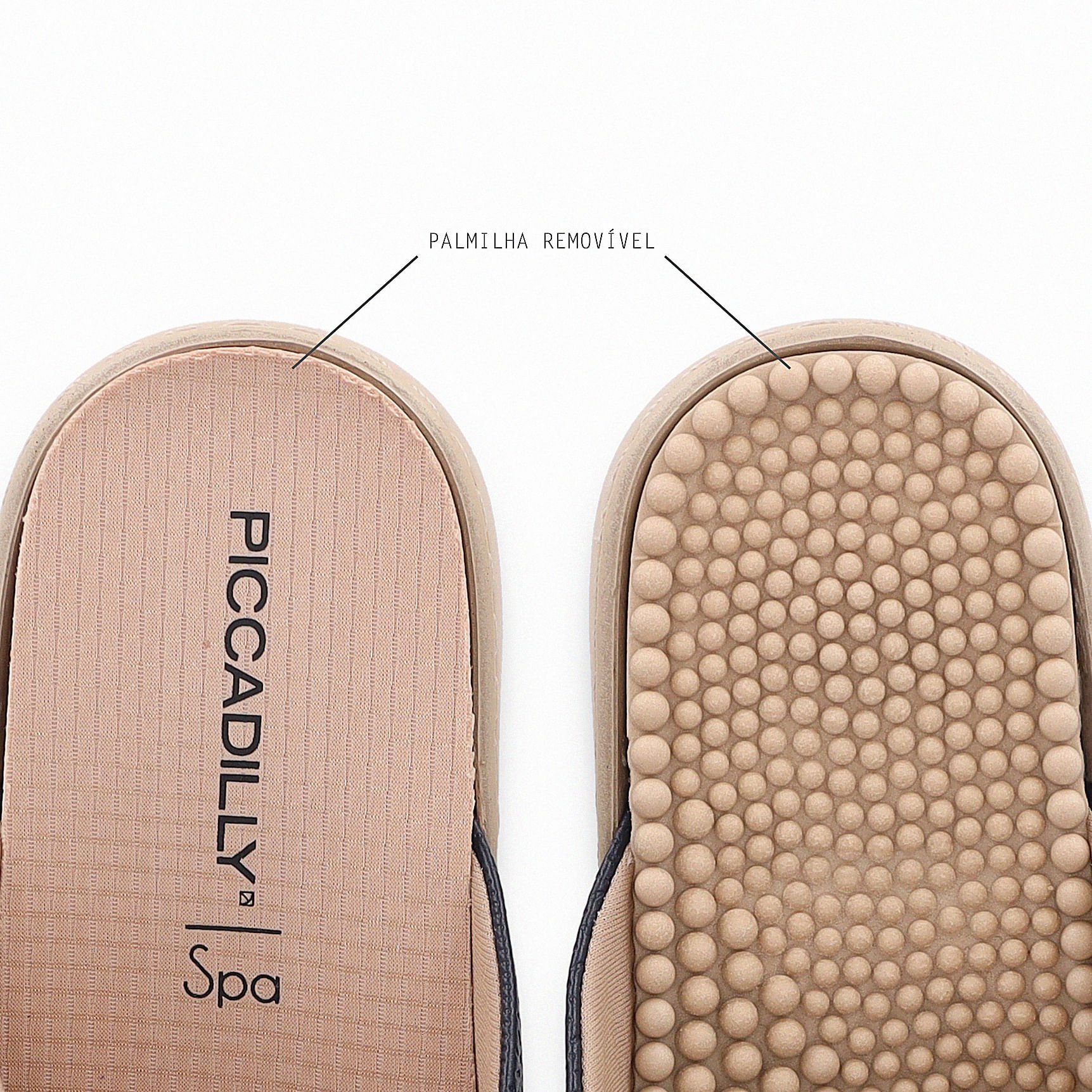 Tamanco Spa Anabela Médio Navy Navy 6