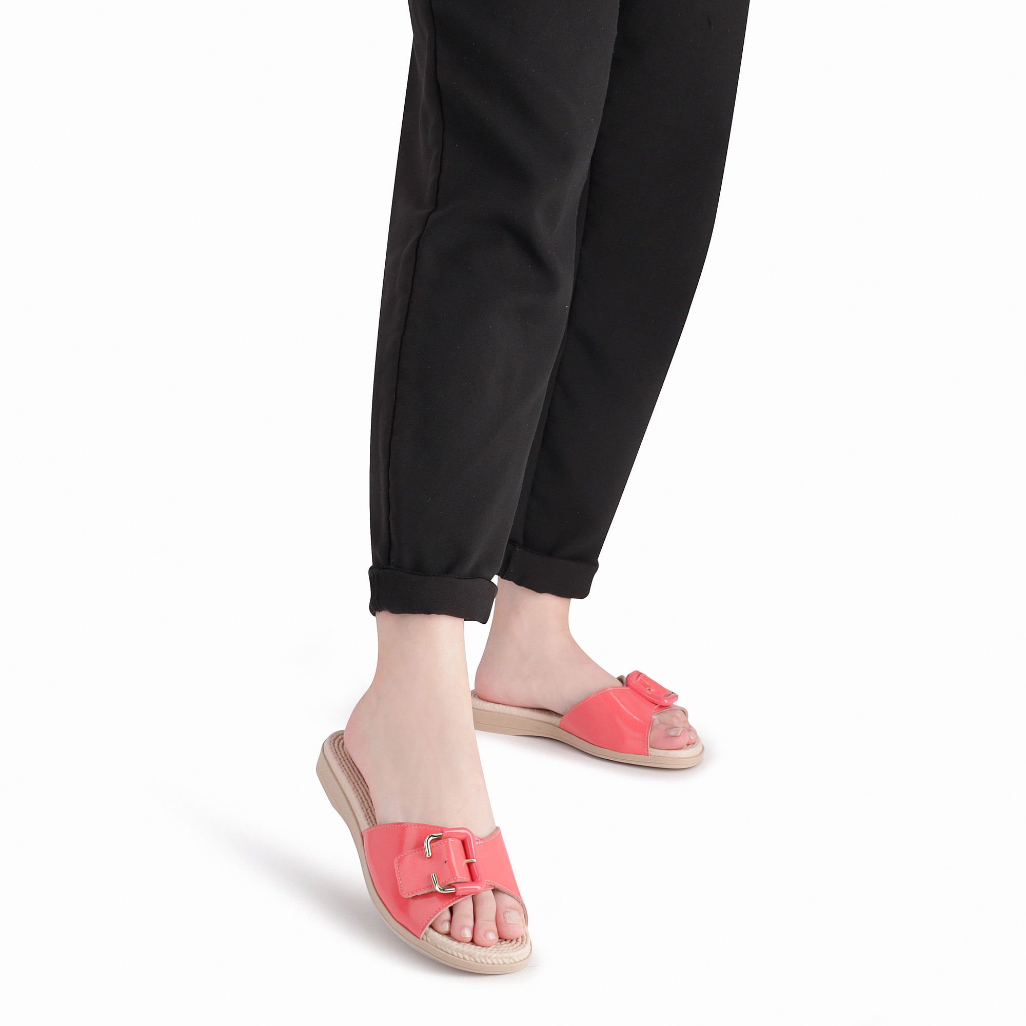 Rasteirinha Adla Coral Coral 3