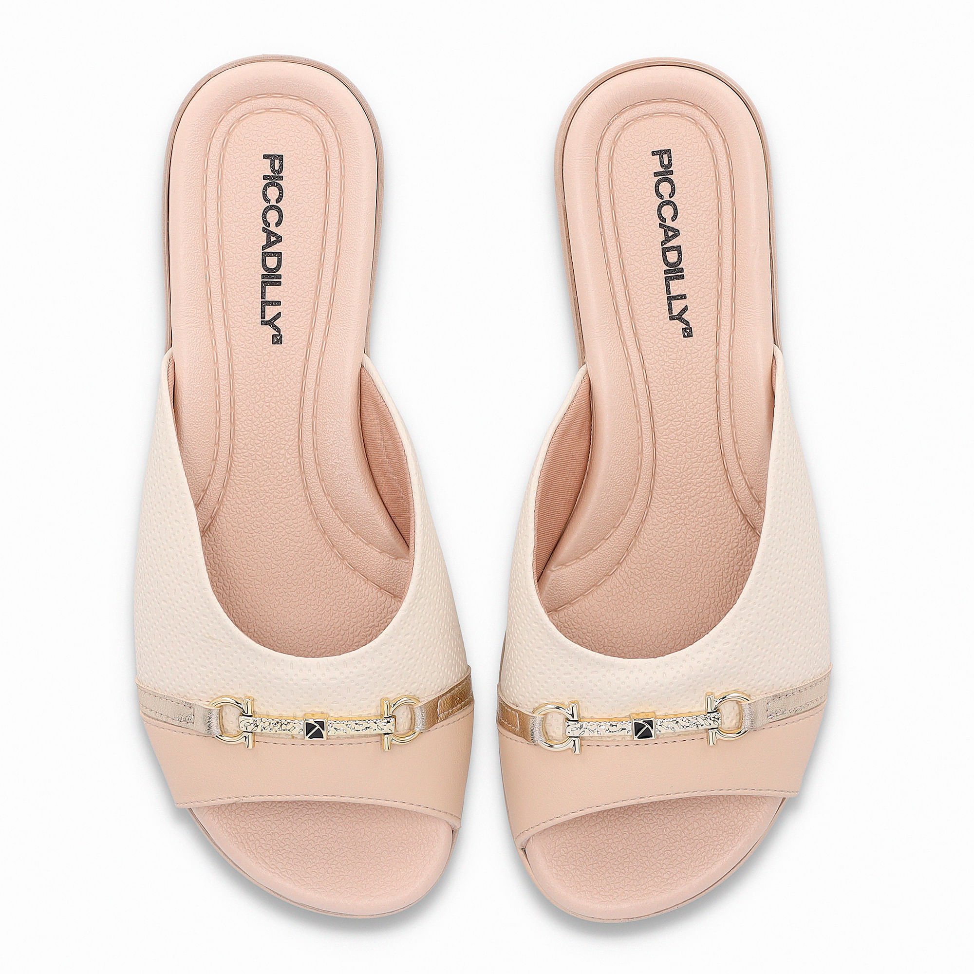 Tamanco Camila Rasteira Off White com Brule Off White 5