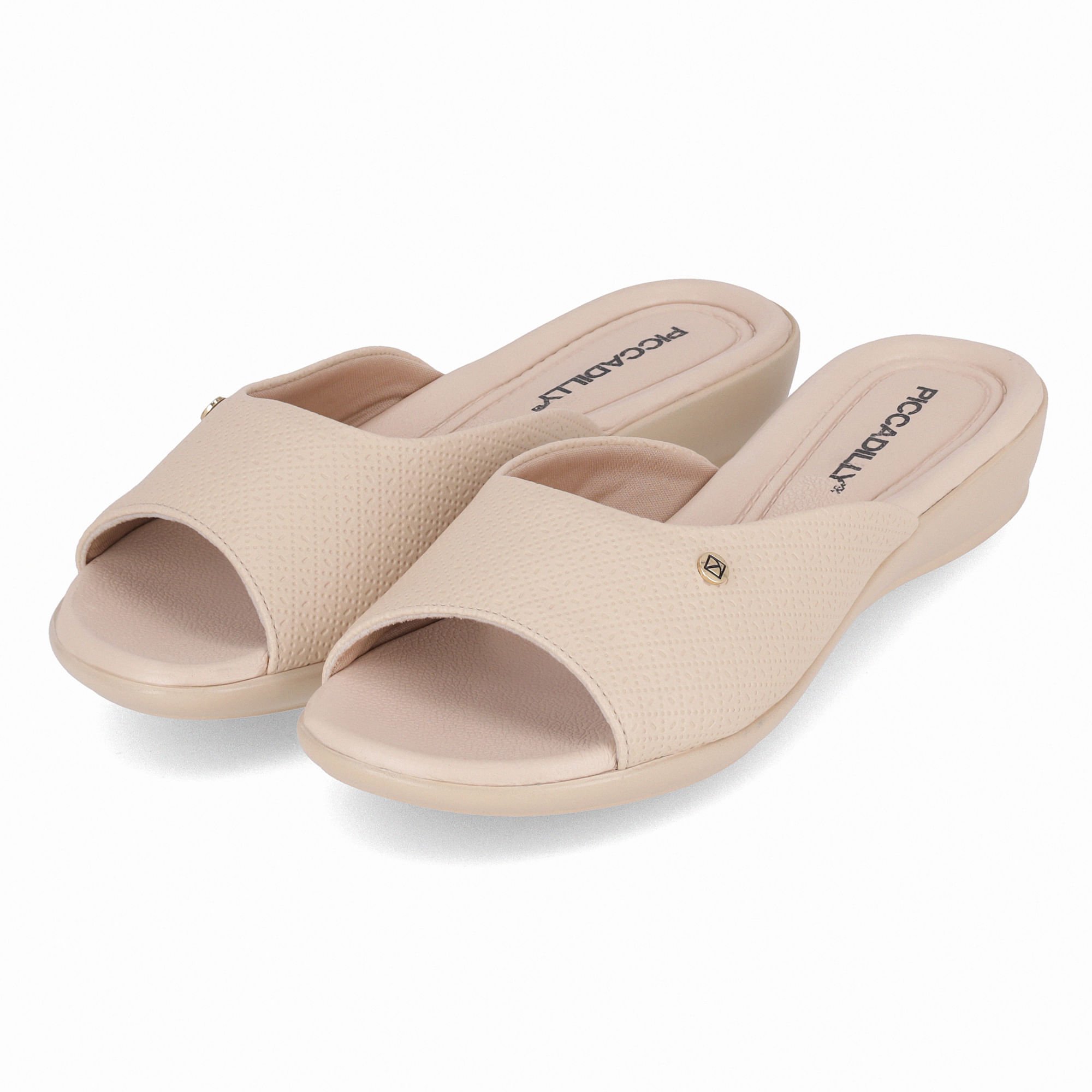 Tamanco Camila Rasteira Brule Areia 2