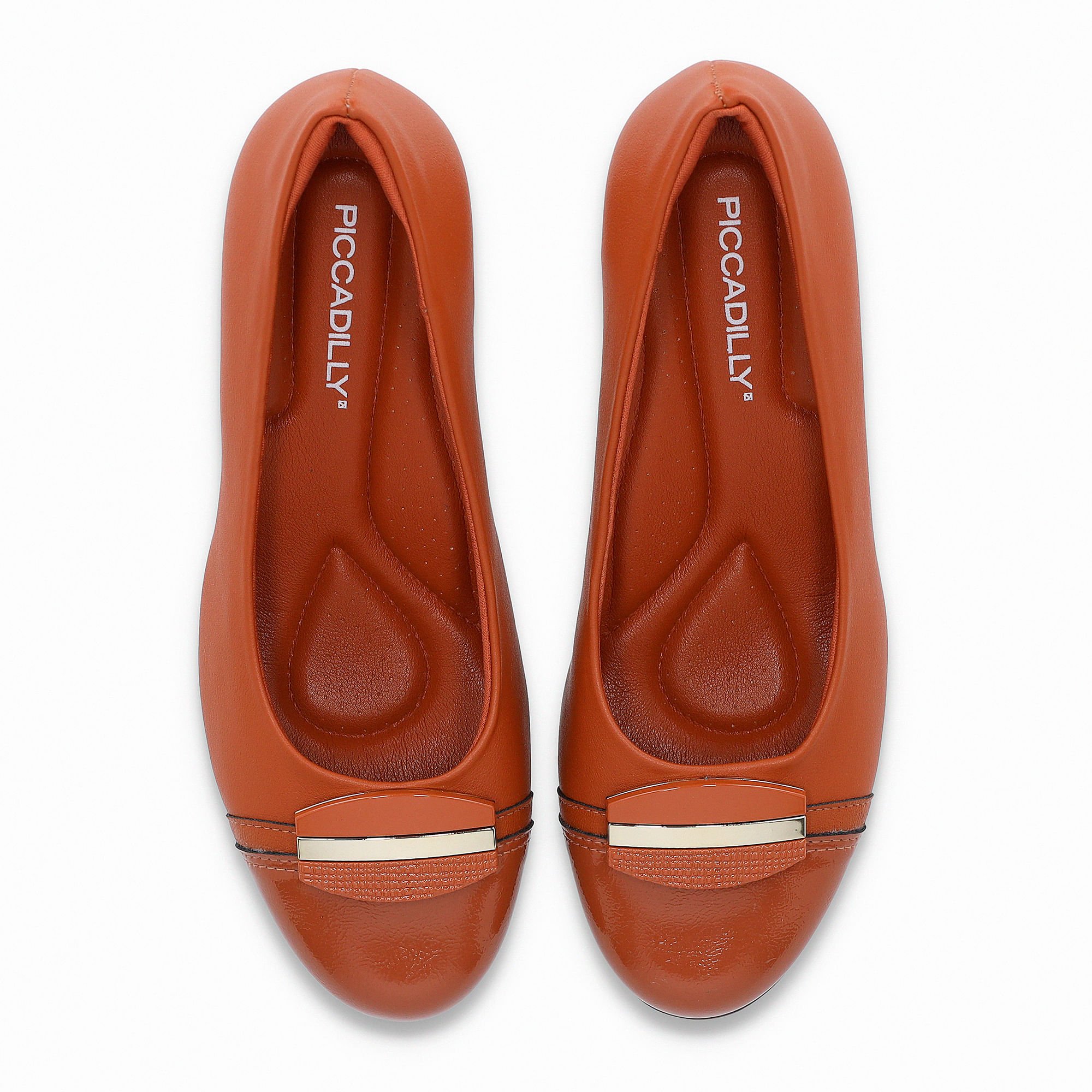 Scarpin Laura Salto Médio Ocre Marrom 5