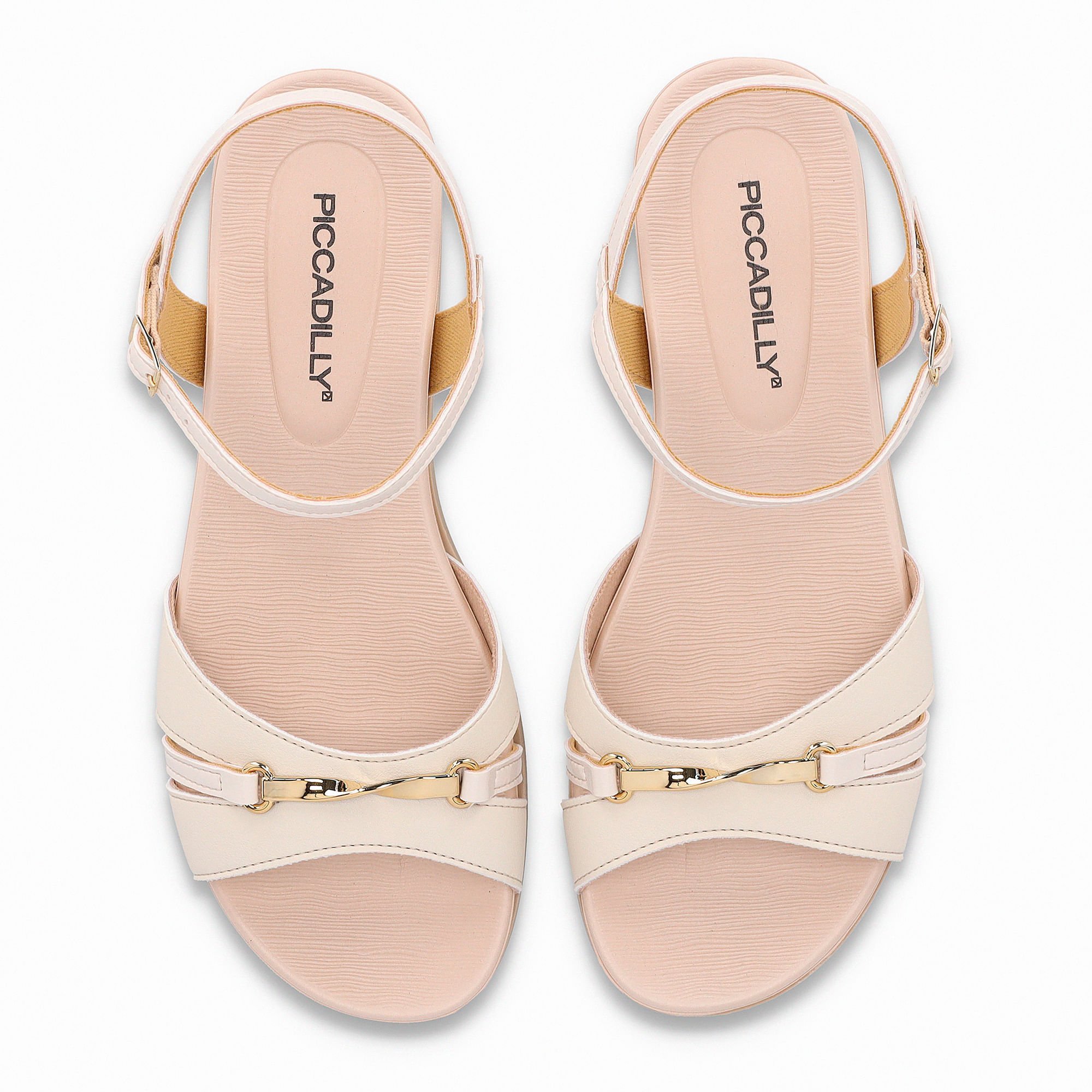 Rasteirinha Mari Off White Bege 5