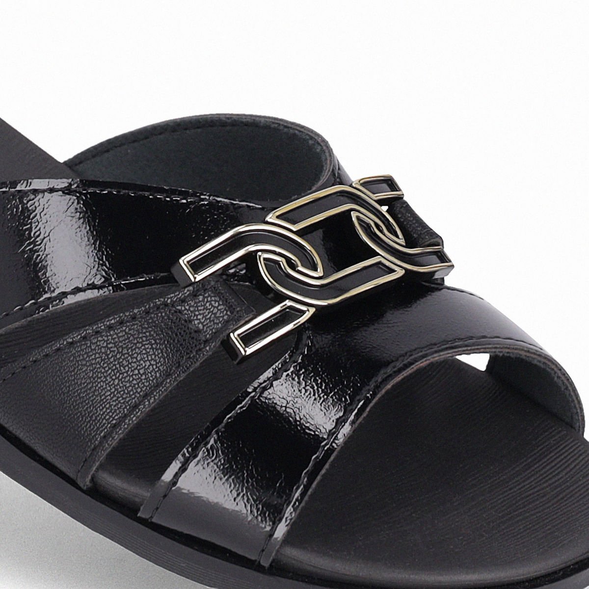 Rasteirinha Mari Preto Preto 4
