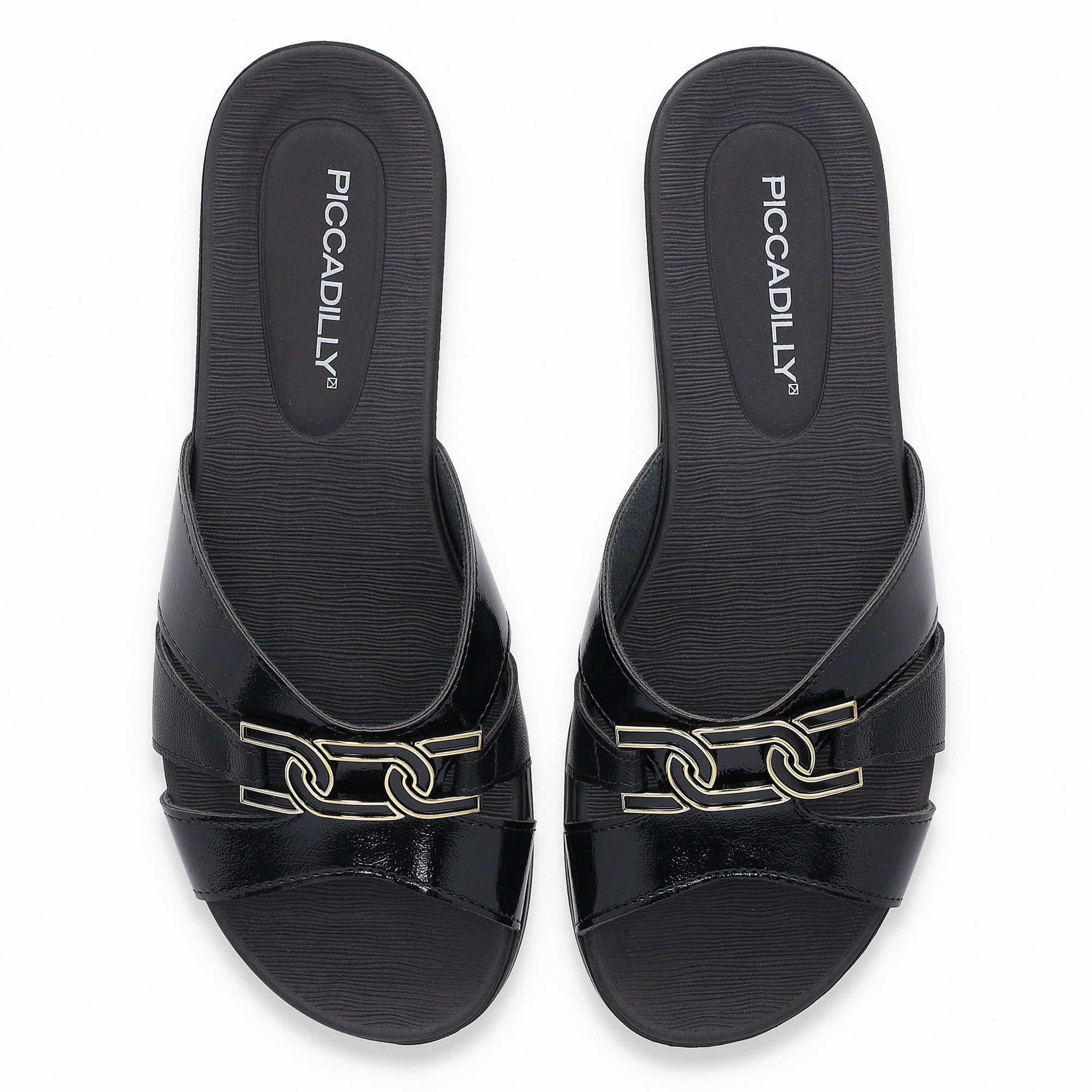 Rasteirinha Mari Preto Preto 5