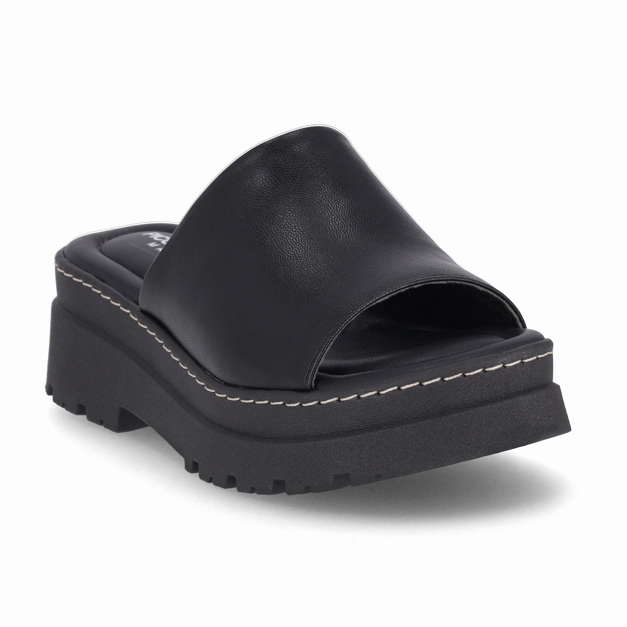PICCADILLY MAXI - Tamanco Salto Médio Preto Preto 3