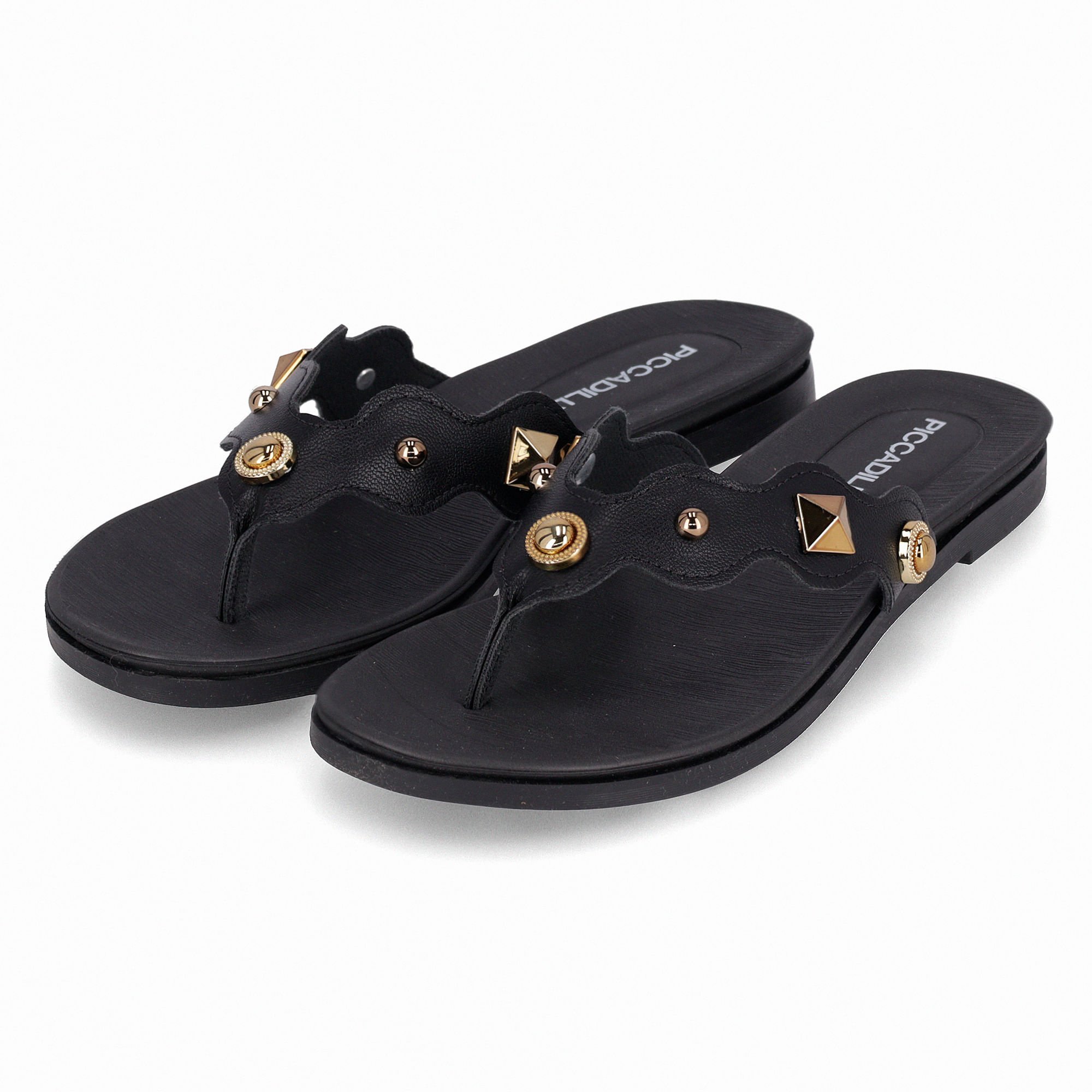 Rasteirinha Mari Preto Preto 2