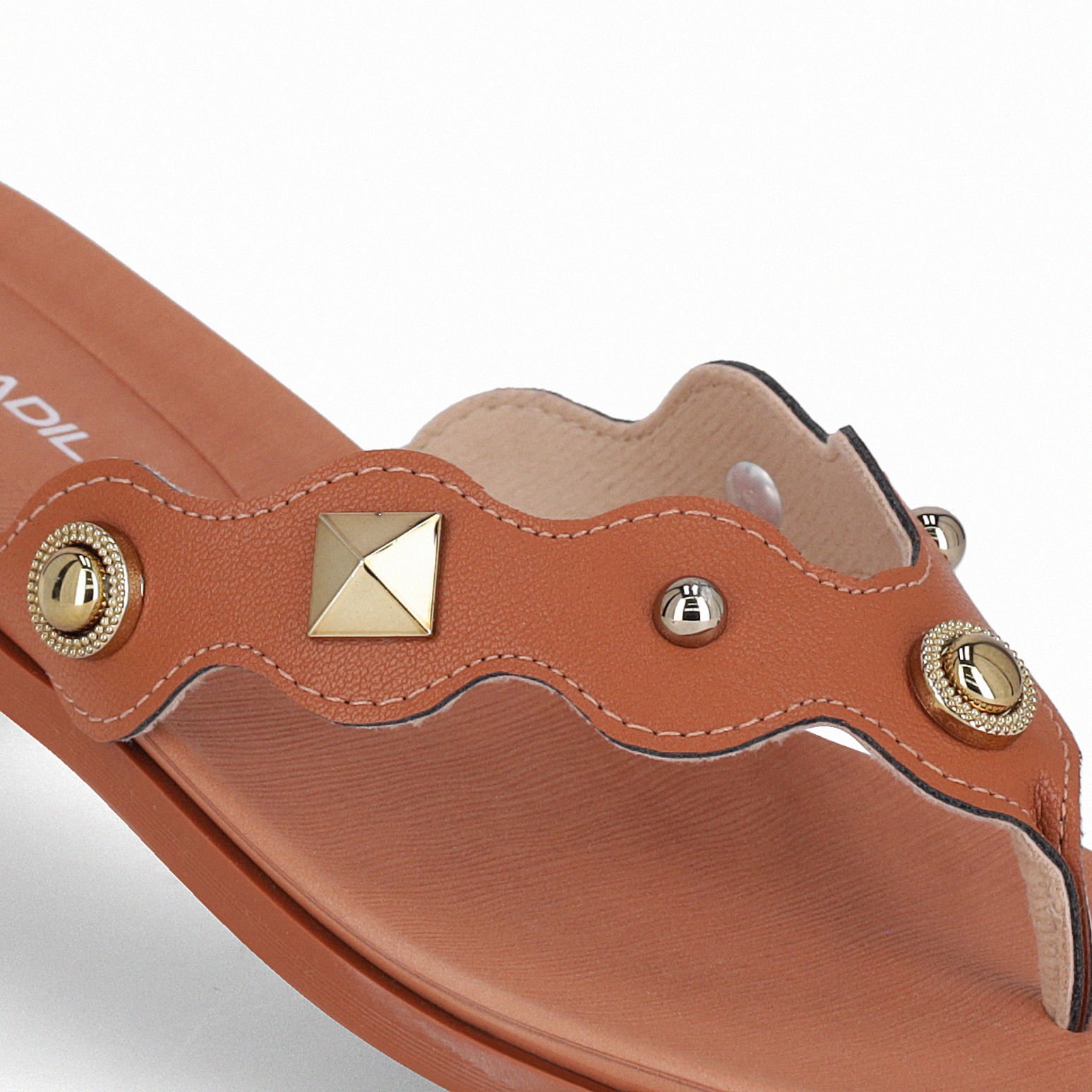 Rasteirinha Mari Ocre Marrom 4