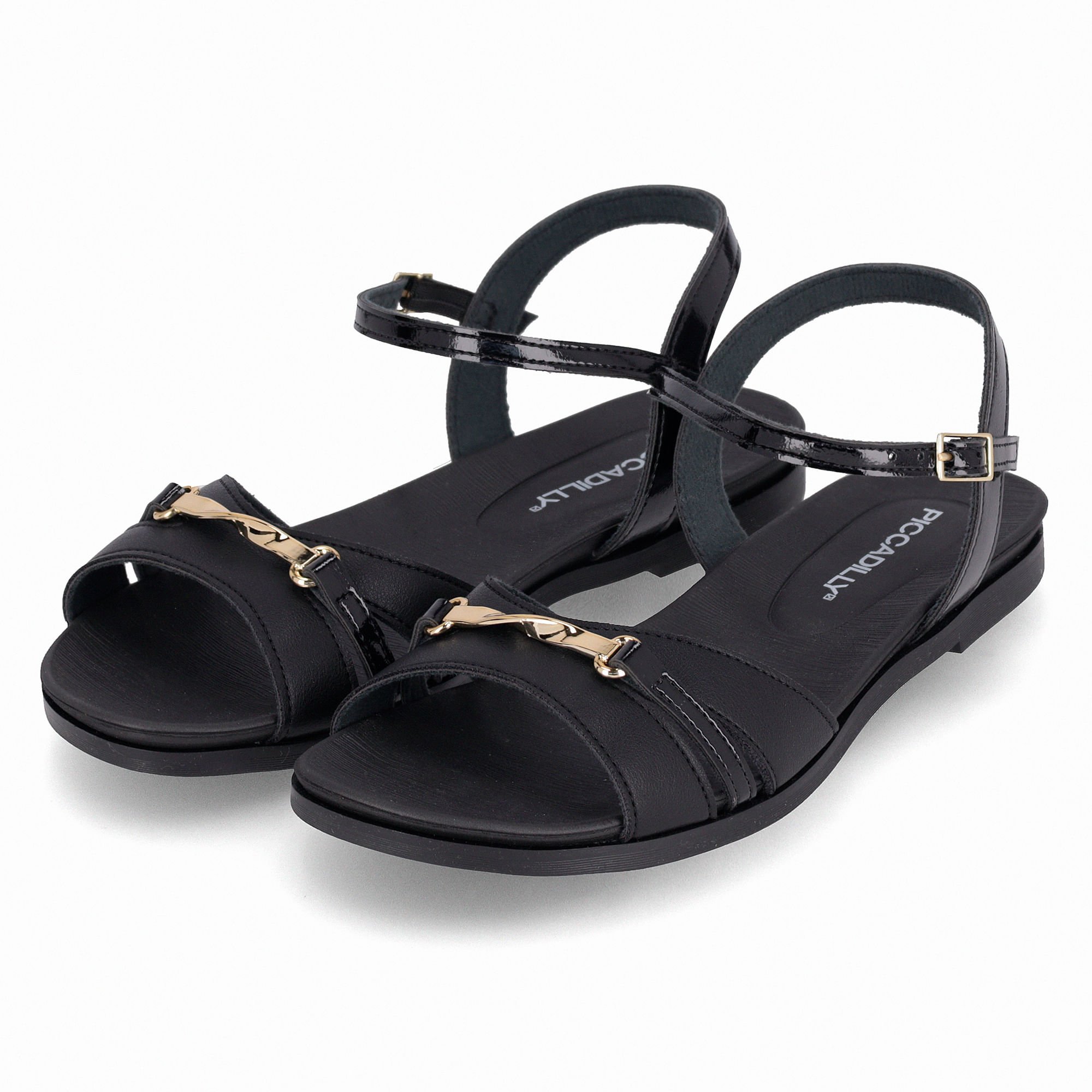 Rasteirinha Mari Preto Preto 2