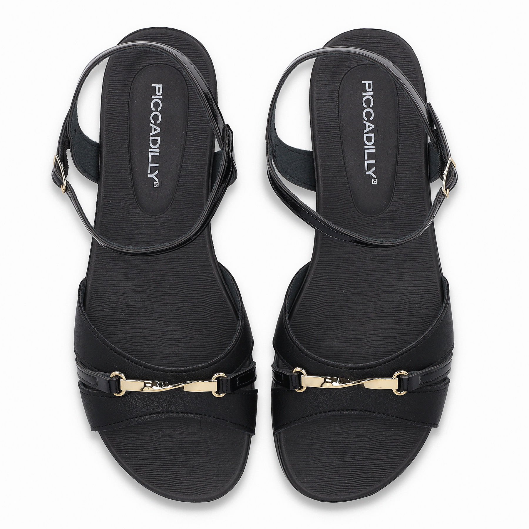 Rasteirinha Mari Preto Preto 5